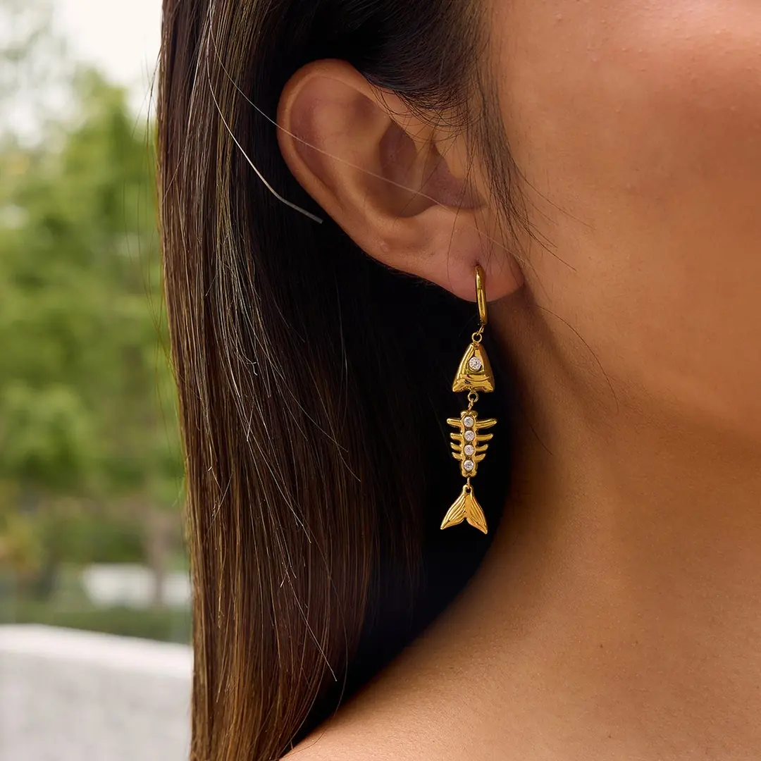 Spinetta Earring | Çelik Küpe 4