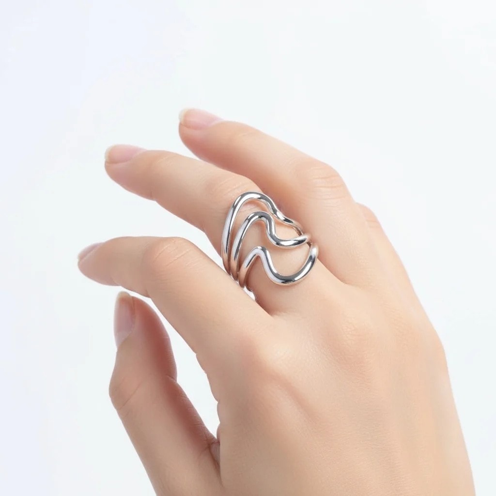 Quadru Ring | Çelik Yüzük