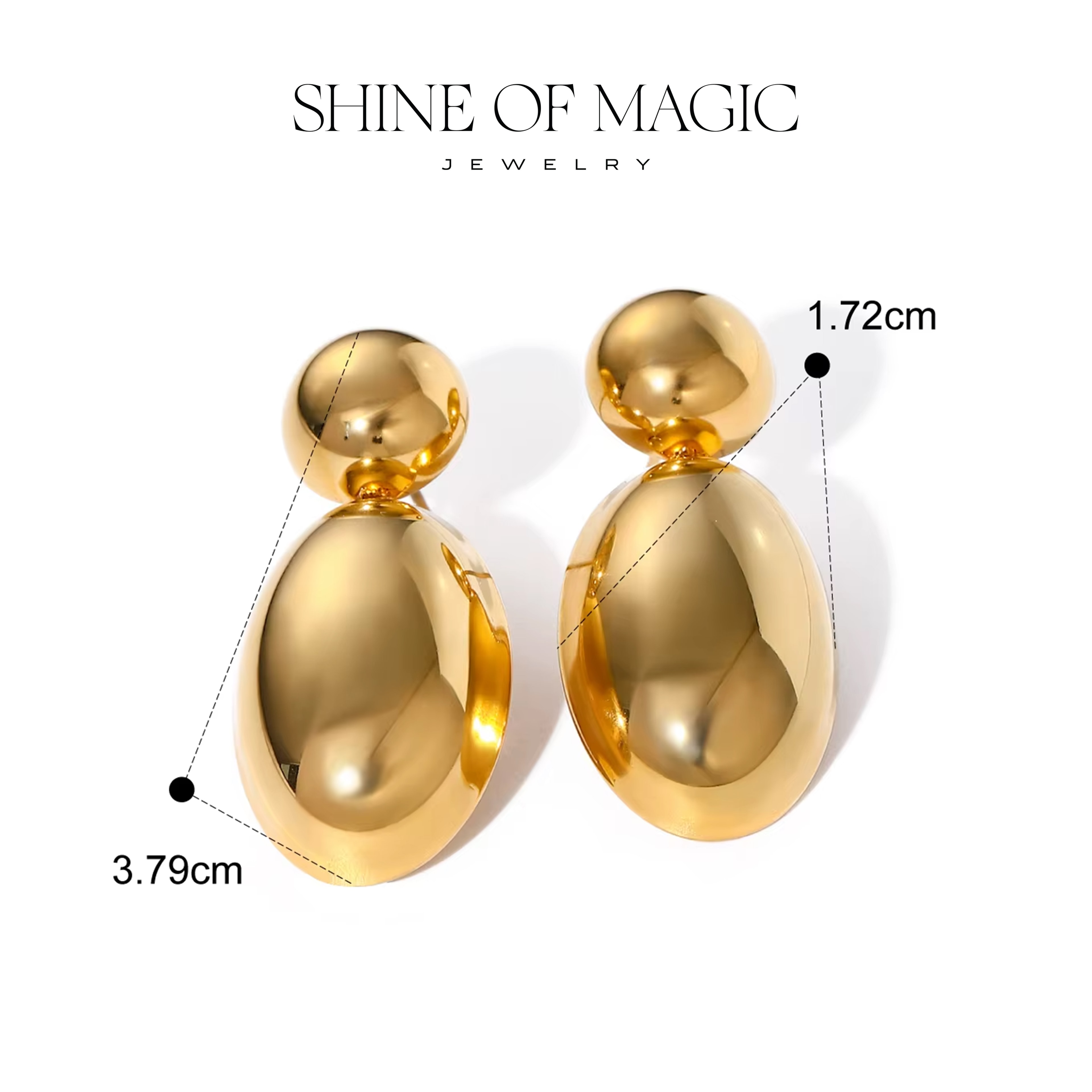 Zeraya Earring | Çelik Küpe