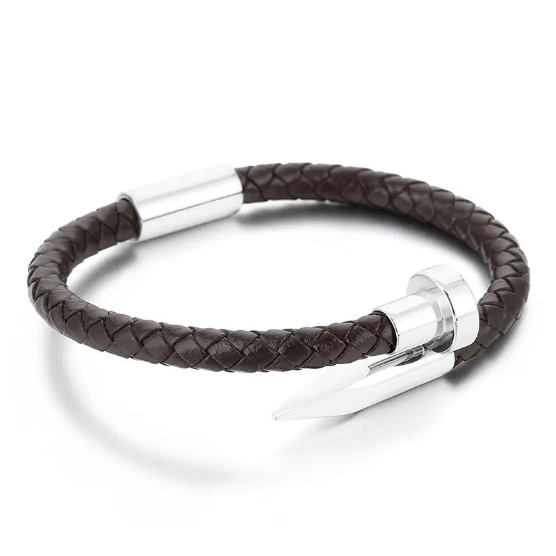 Bordax Bracelet | Erkek Deri Bileklik