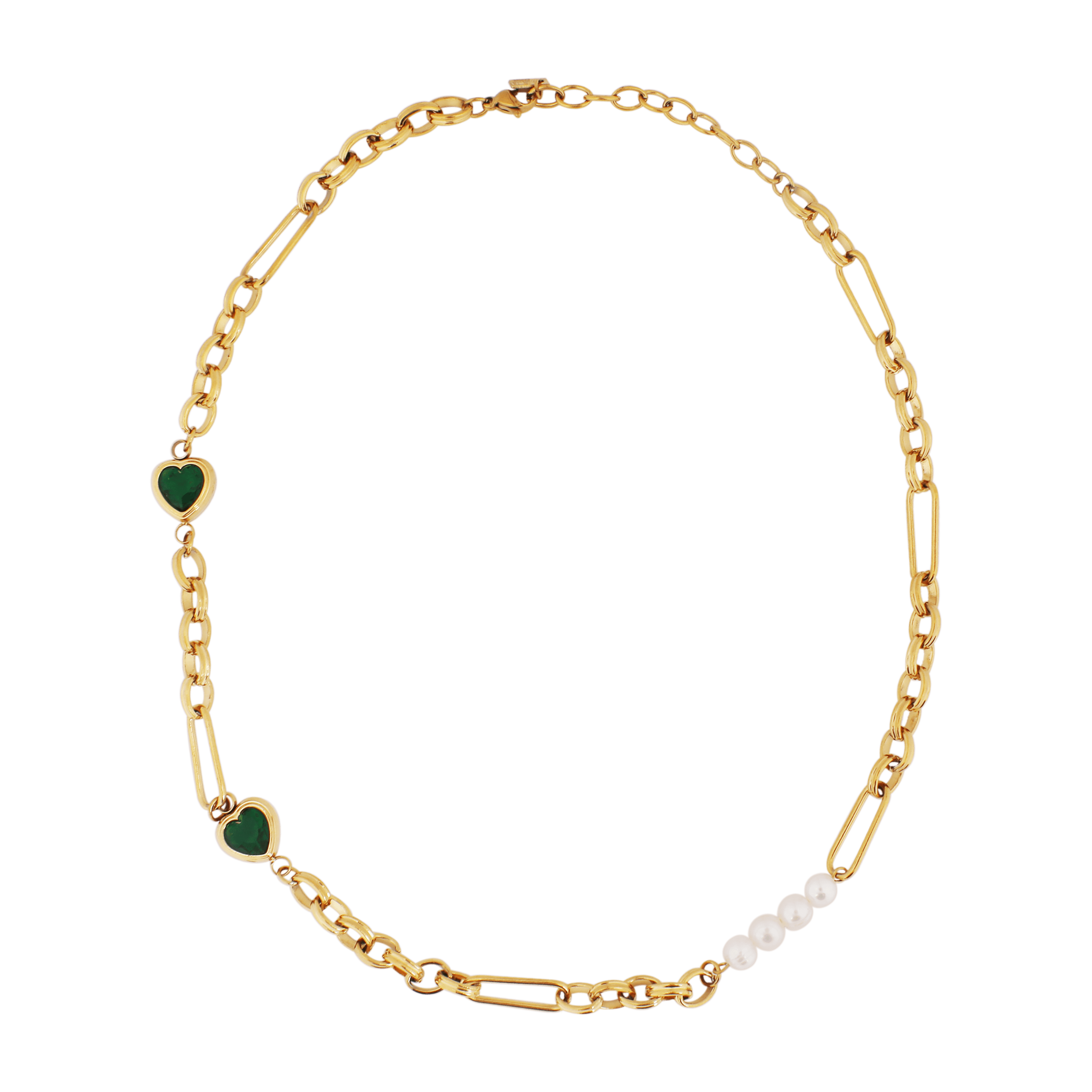 Esmeralda Necklace | Çelik Kolye