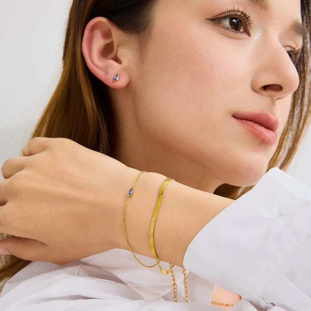 Lavinia Earring | Çelik Küpe 3