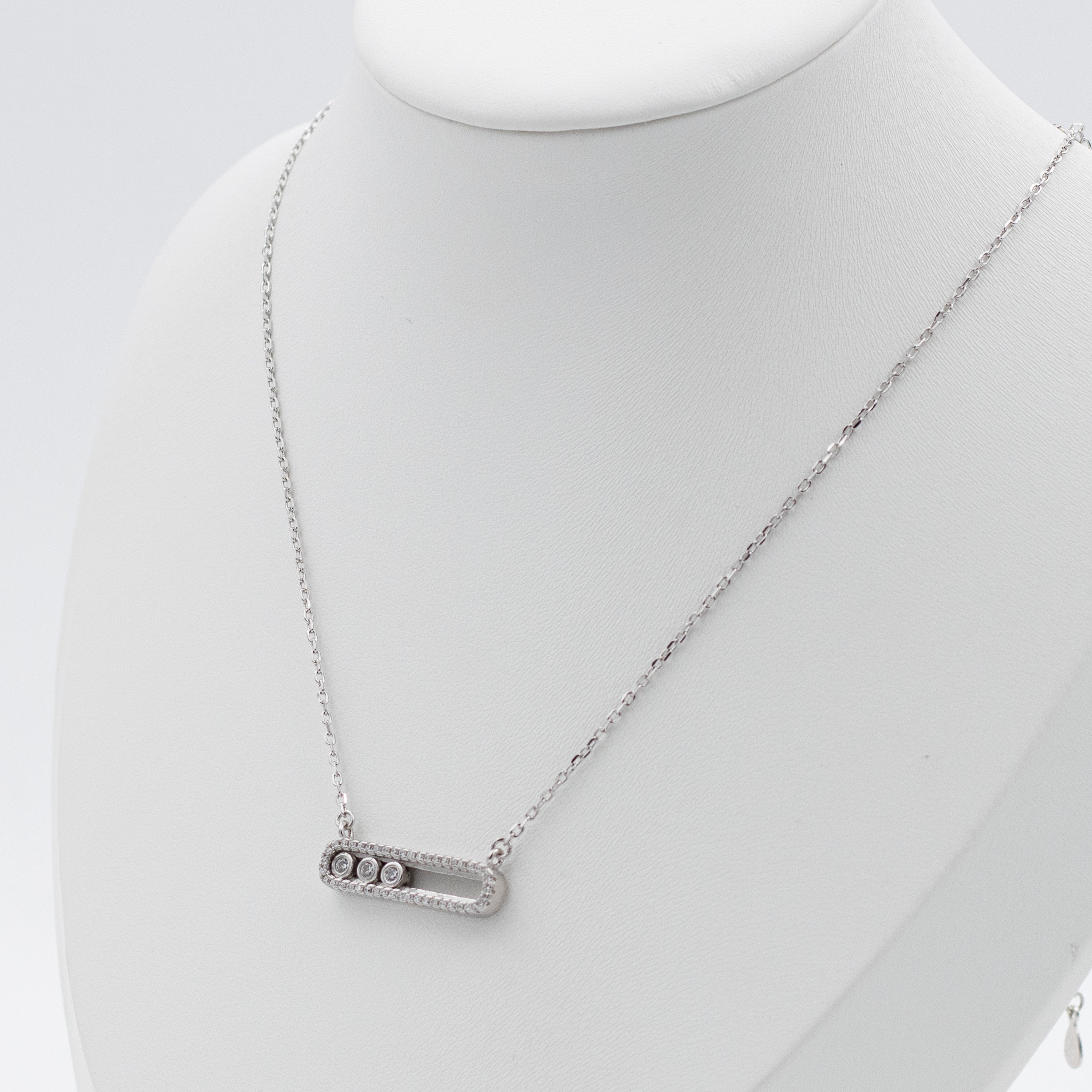 Lunexa Necklace | Silver Kadın Kolye