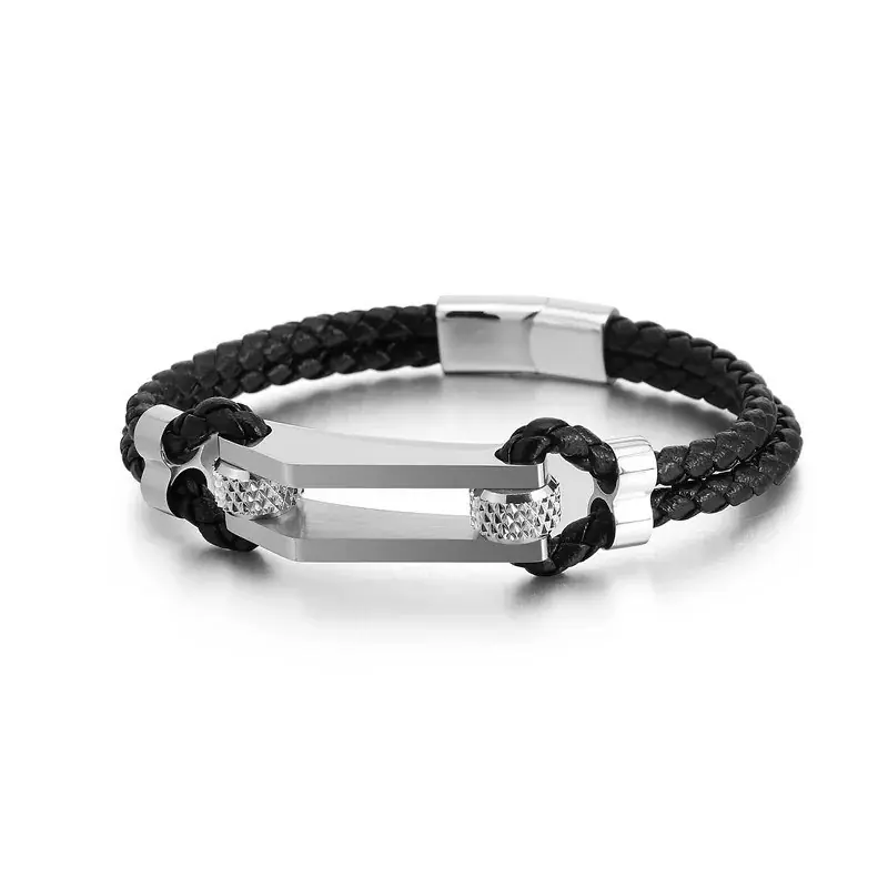 Kastral Bracelet | Erkek Deri Bileklik