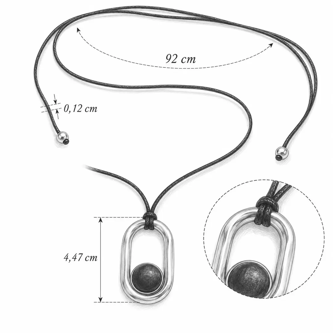 Ulmira Necklace | Çelik Kolye 5