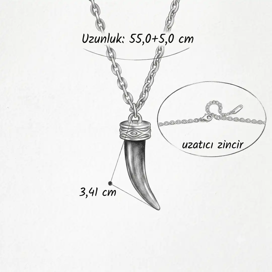 Canmai Necklace | Çelik Kolye 4