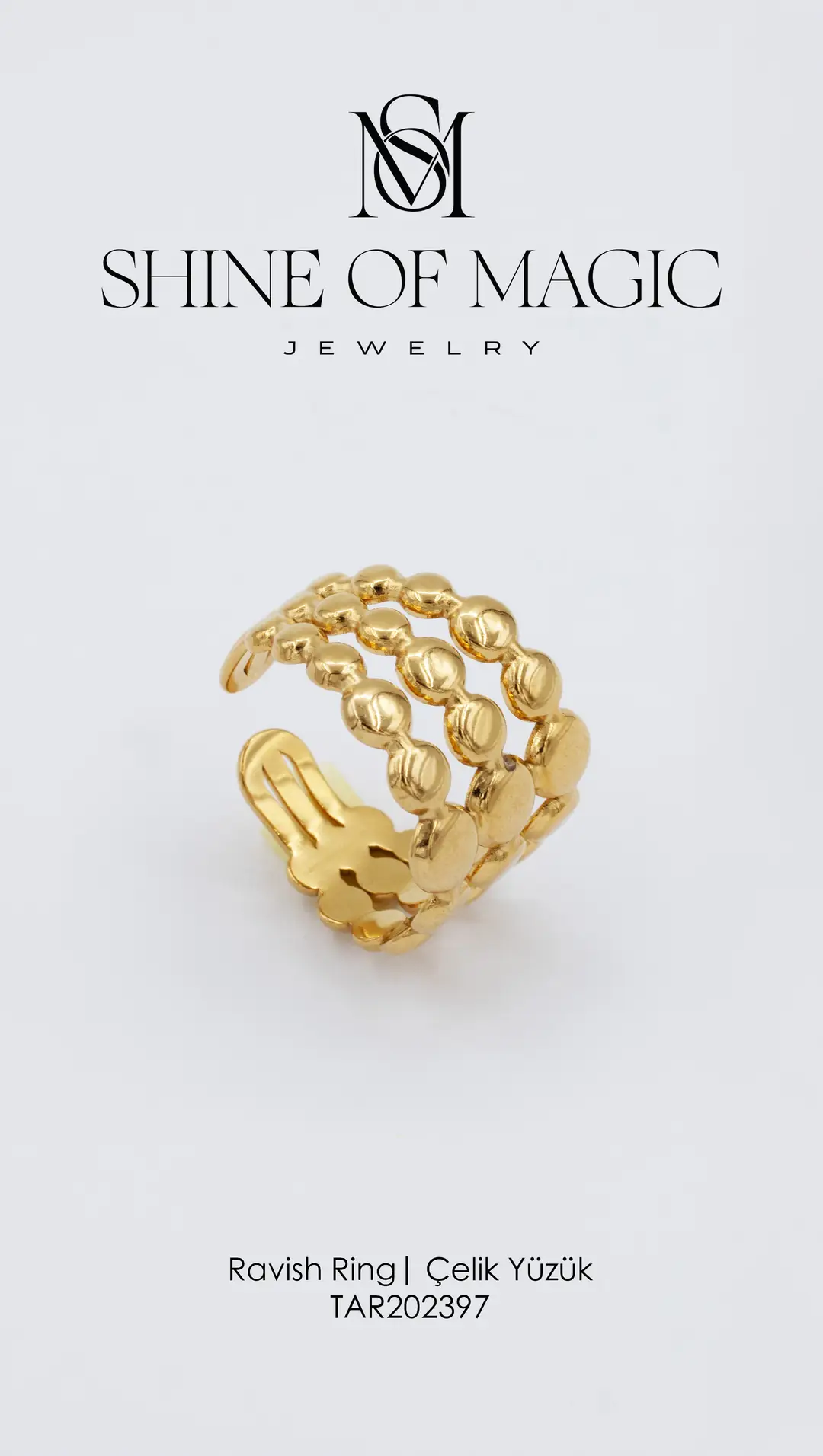 Ravish Ring | Çelik Yüzük 6