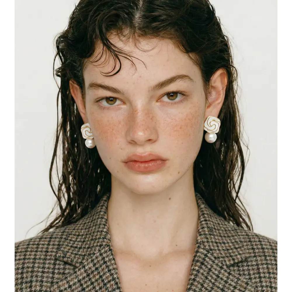 Wabiso Earring | Çelik Küpe 2
