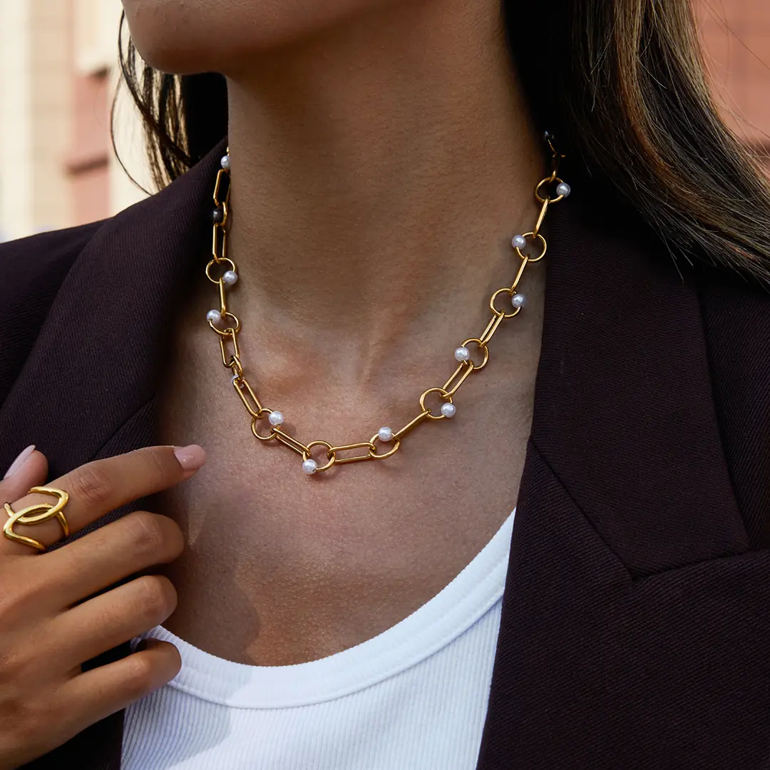 Nacrella Necklace | Çelik Kolye 7