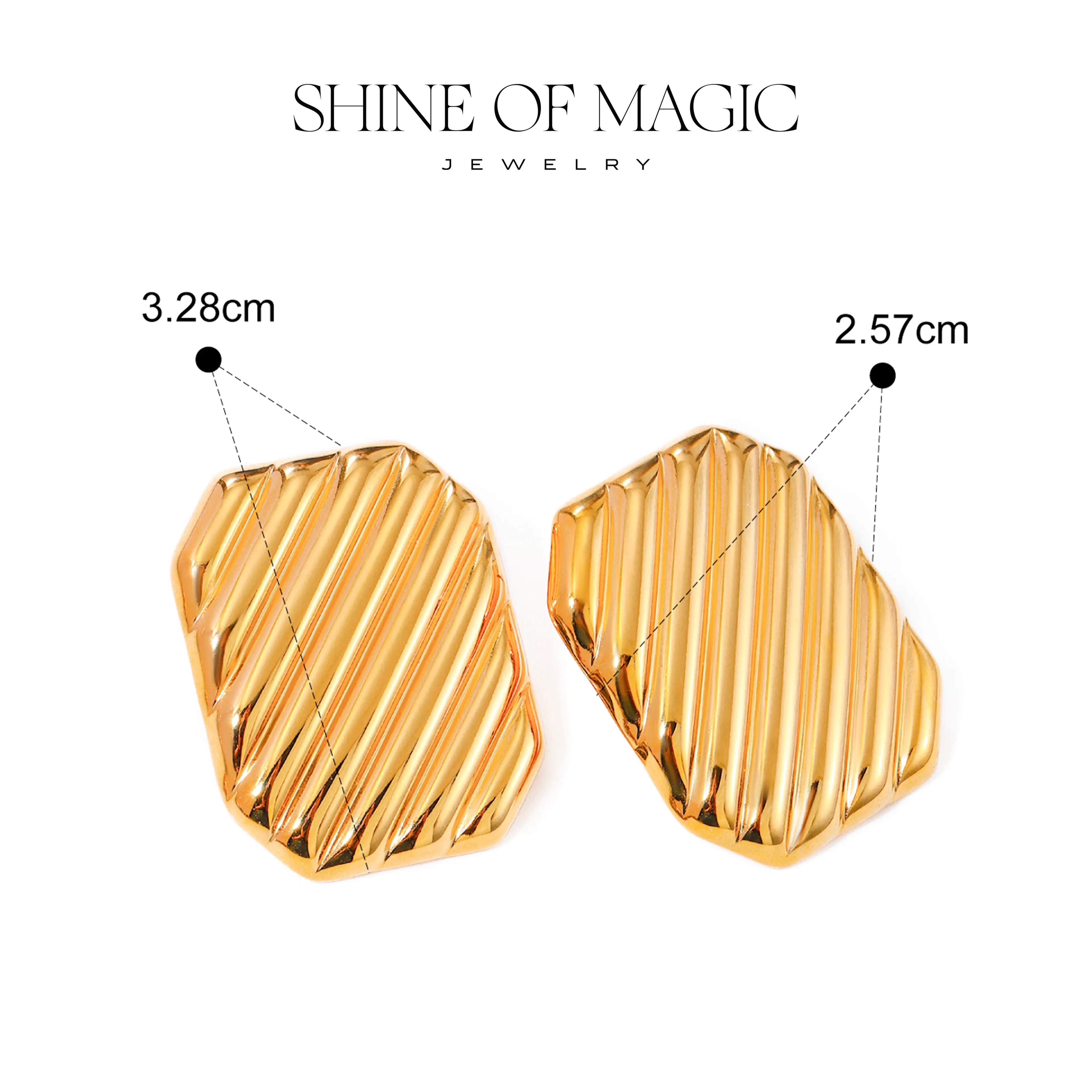 Valenza Earring | Çelik Küpe