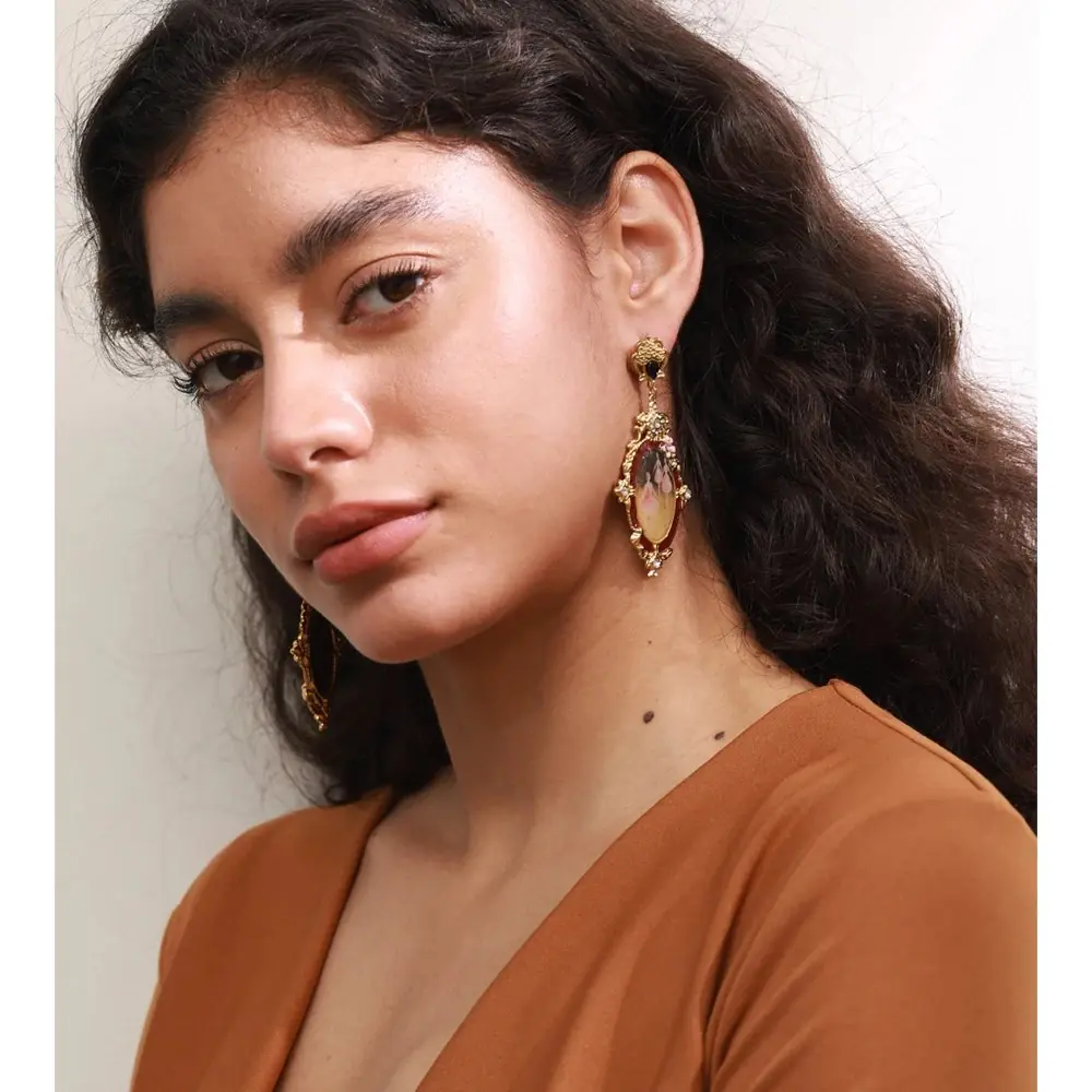 Undaria Earring | Çelik Küpe 3