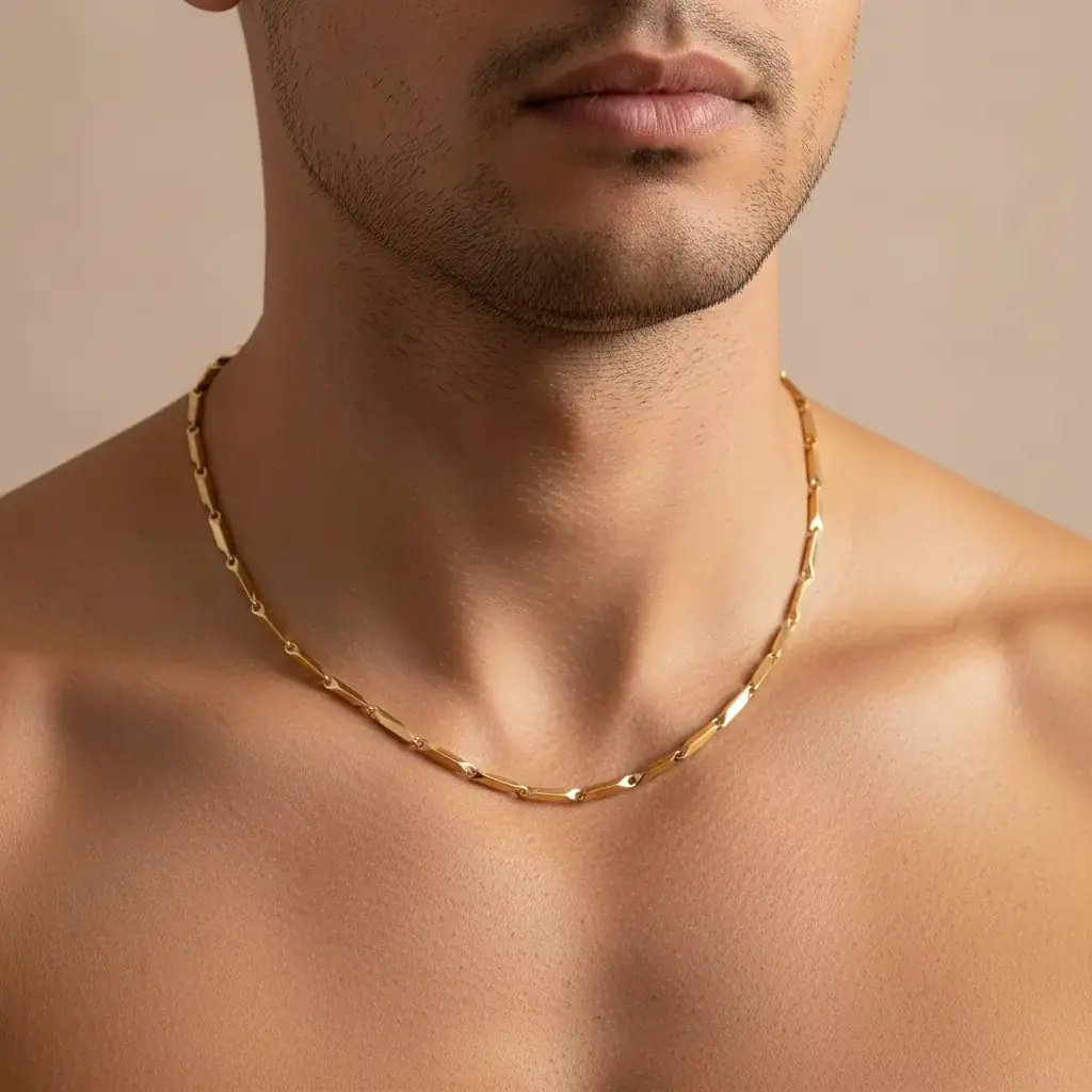 Nusabi Necklace | Erkek Çelik Kolye 2