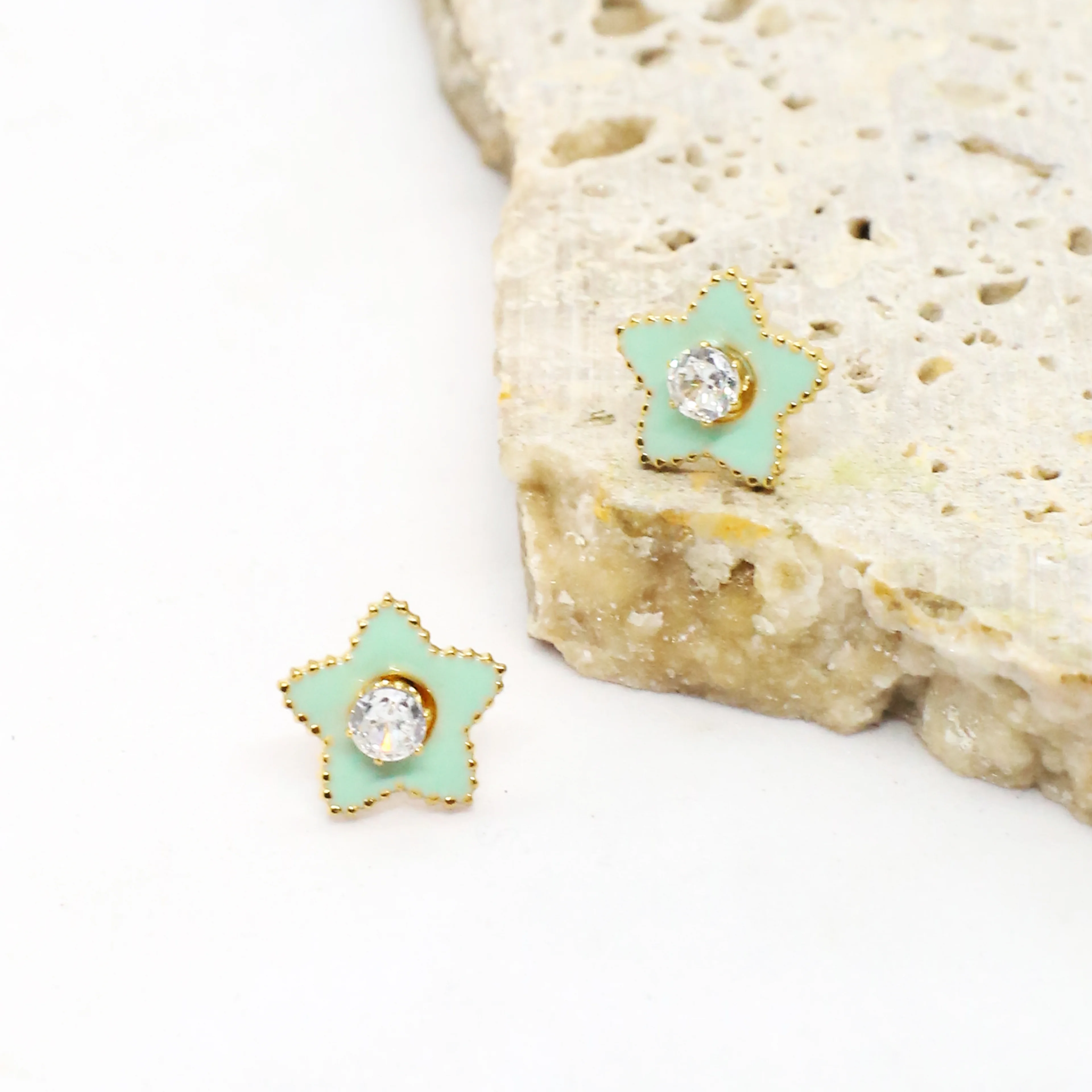 Celestia Earring | Çelik Küpe
