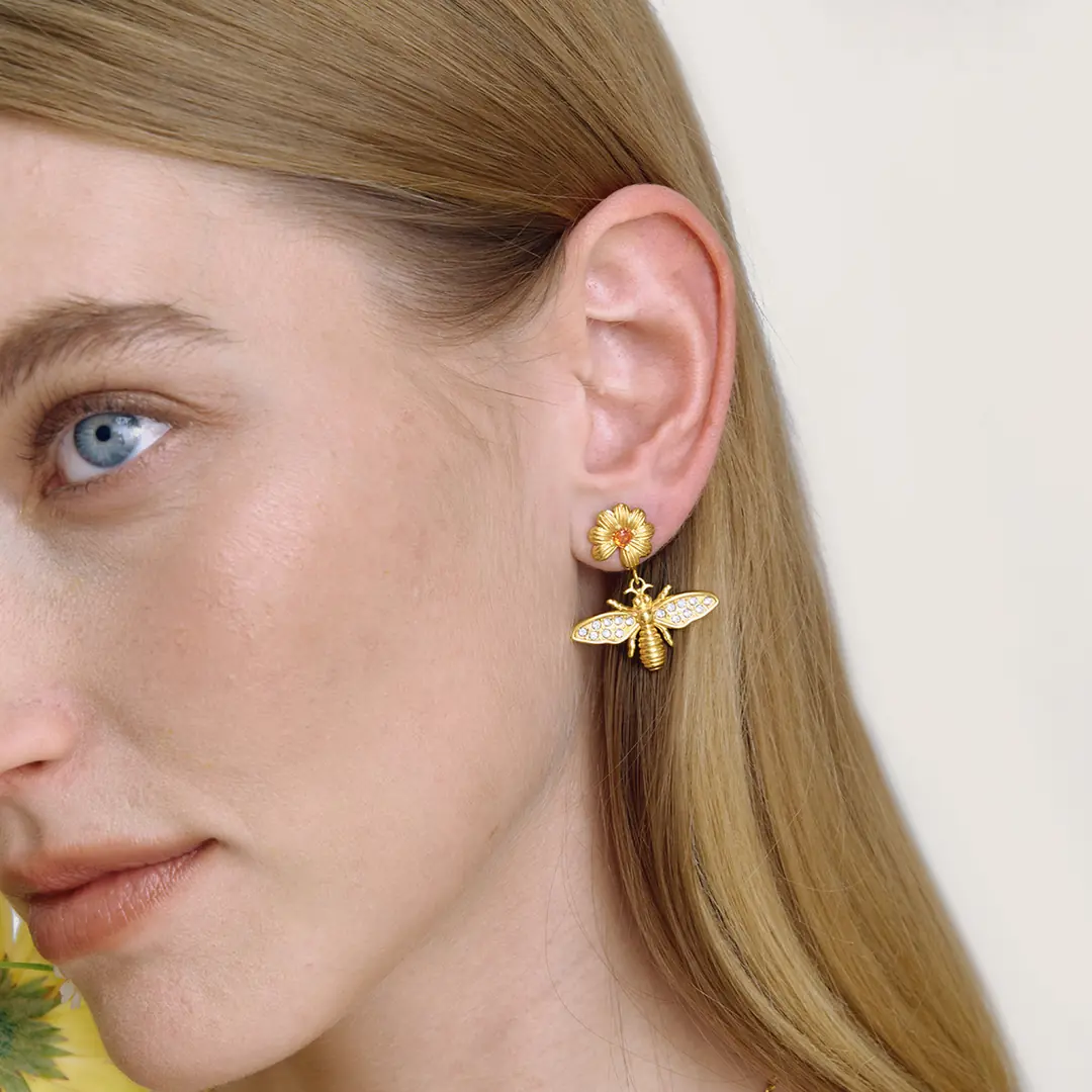 Pinionsa Earring | Çelik Küpe 3