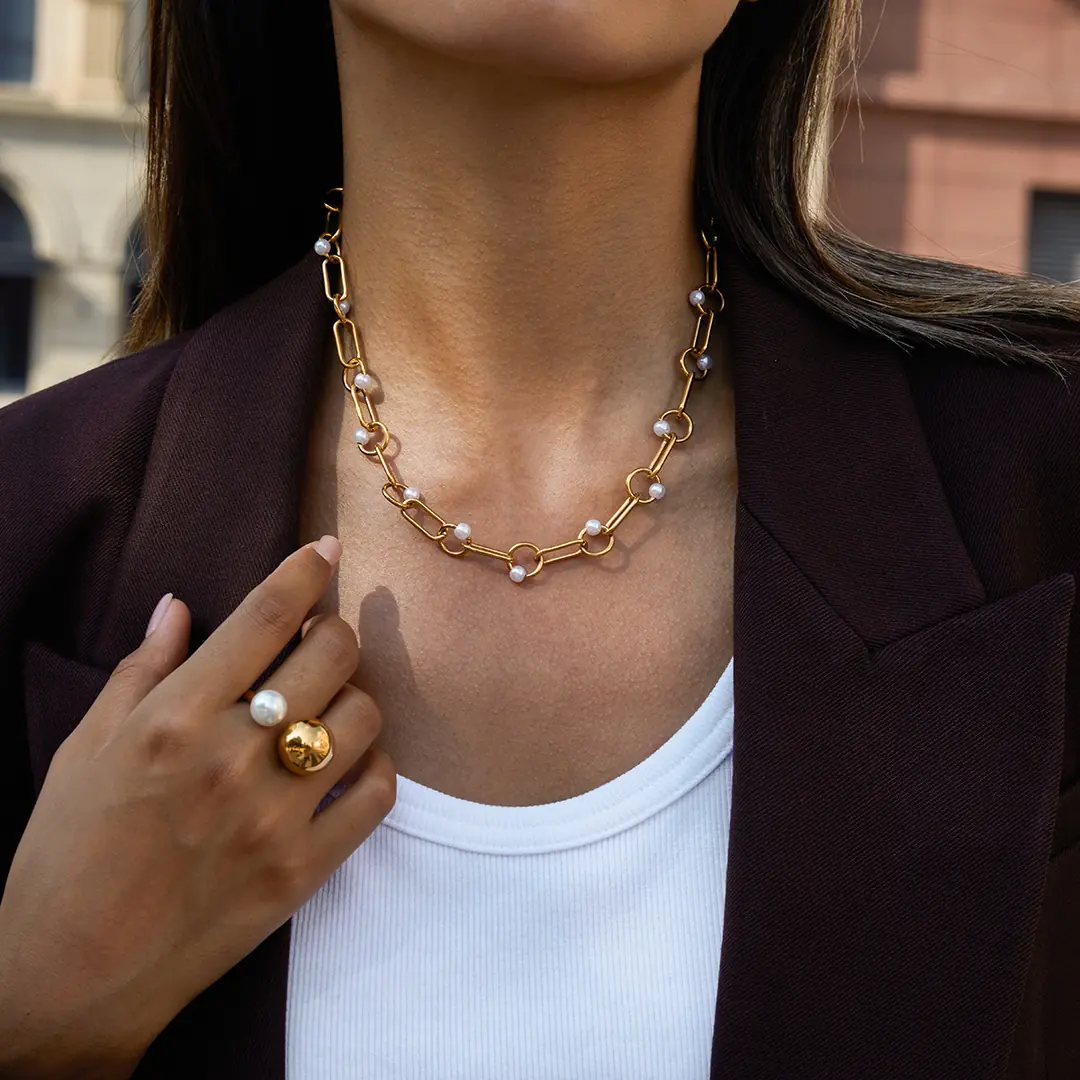 Nacrella Necklace | Çelik Kolye 8
