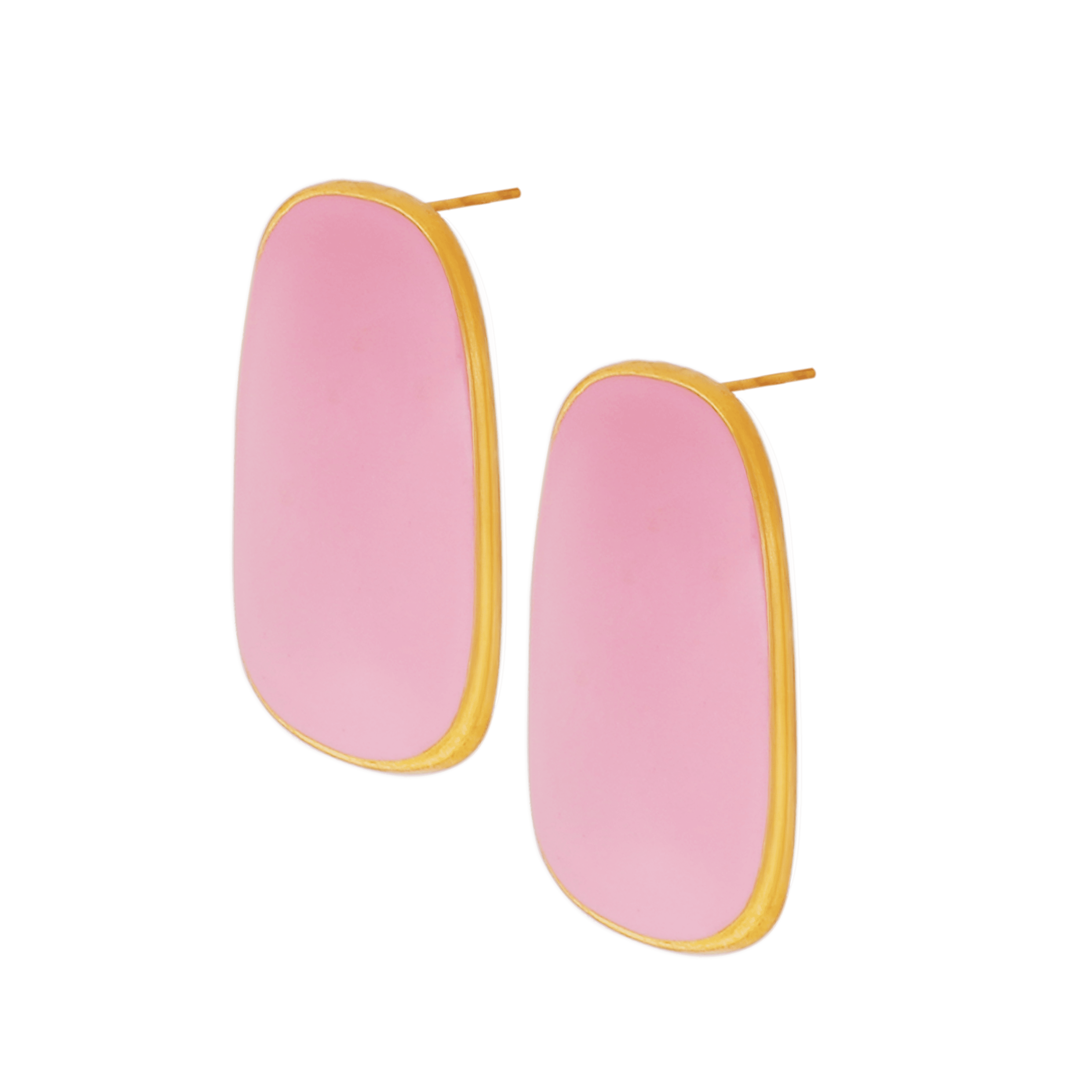 Pink Aura Earring | Çelik Küpe