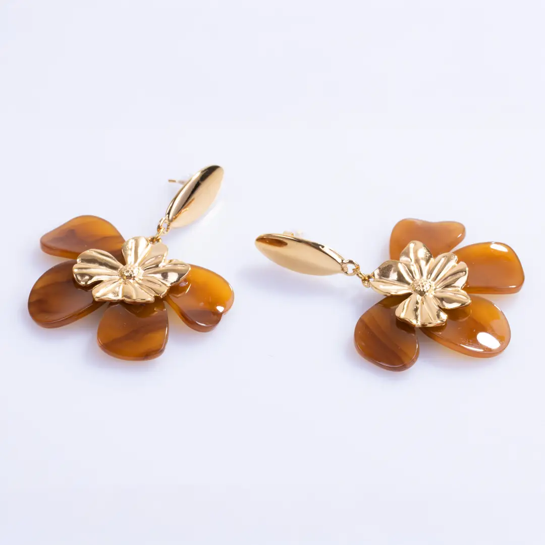 Florazel Earring | Reçine Küpe