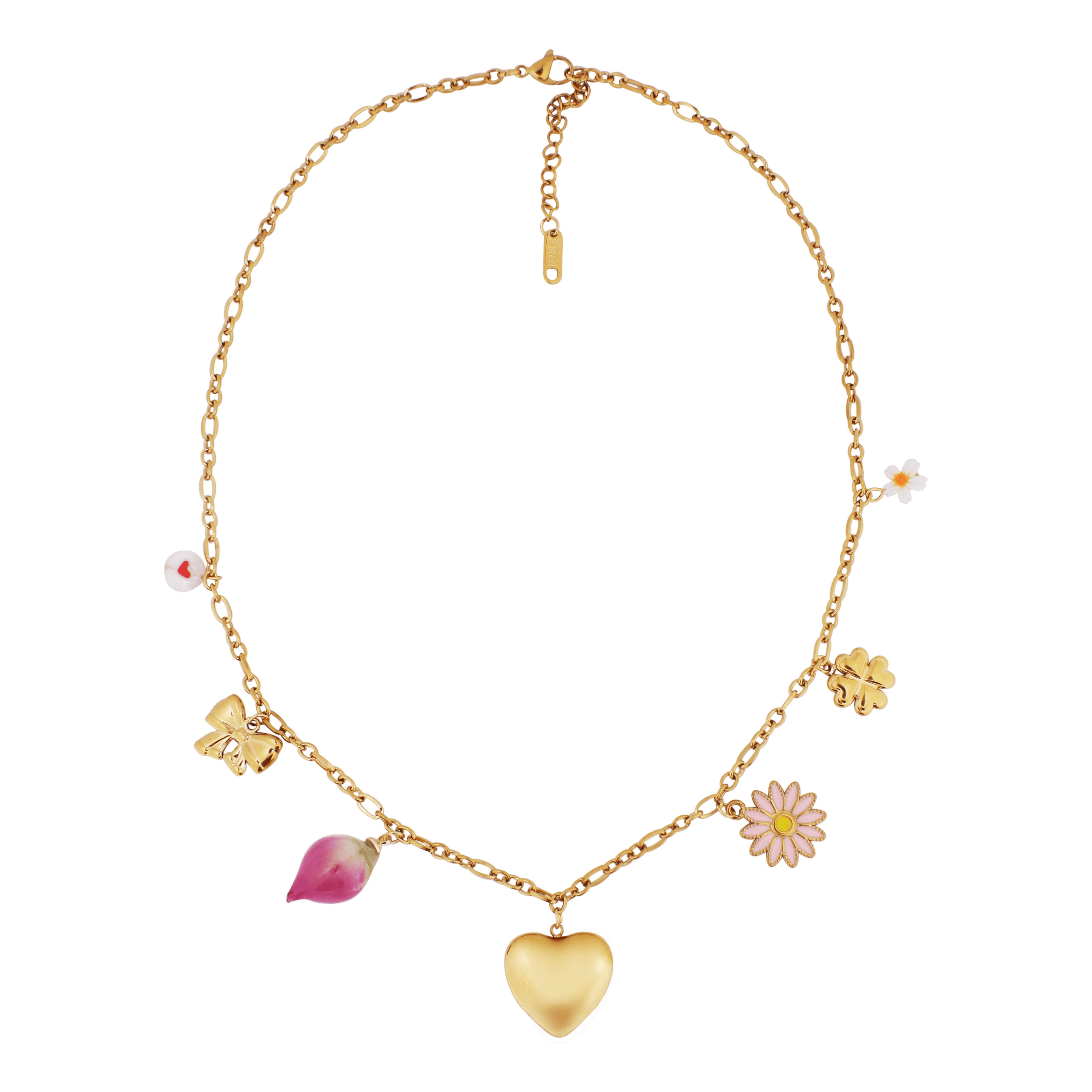 Fiorella Necklace | Çelik Kolye