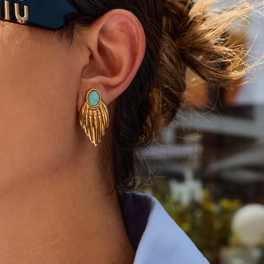 Sirvane Earring | Çelik Küpe 3
