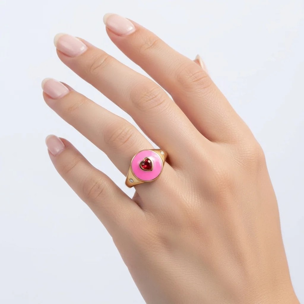 Neftis Ring | Çelik Yüzük