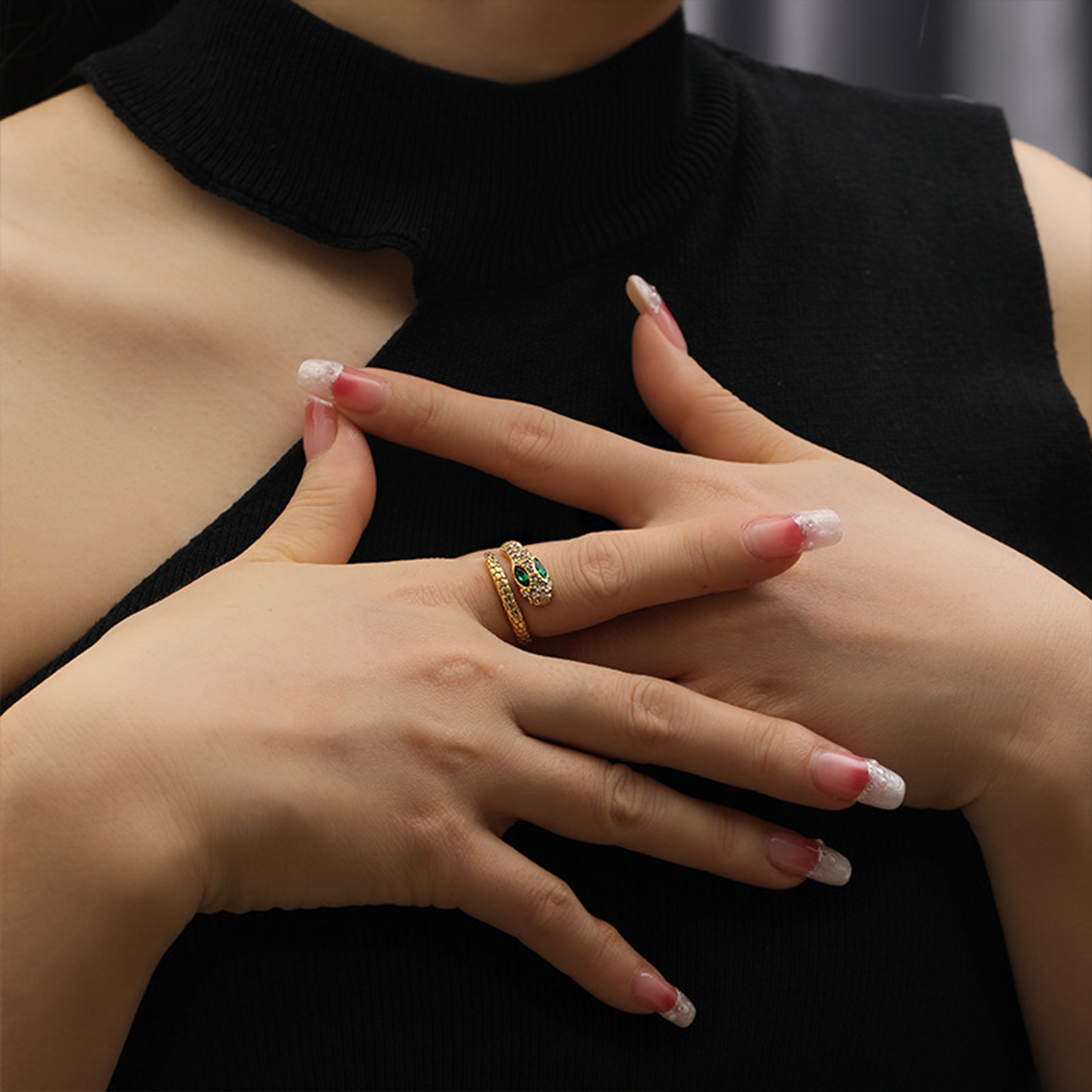 Serenya Ring | Çelik Yüzük