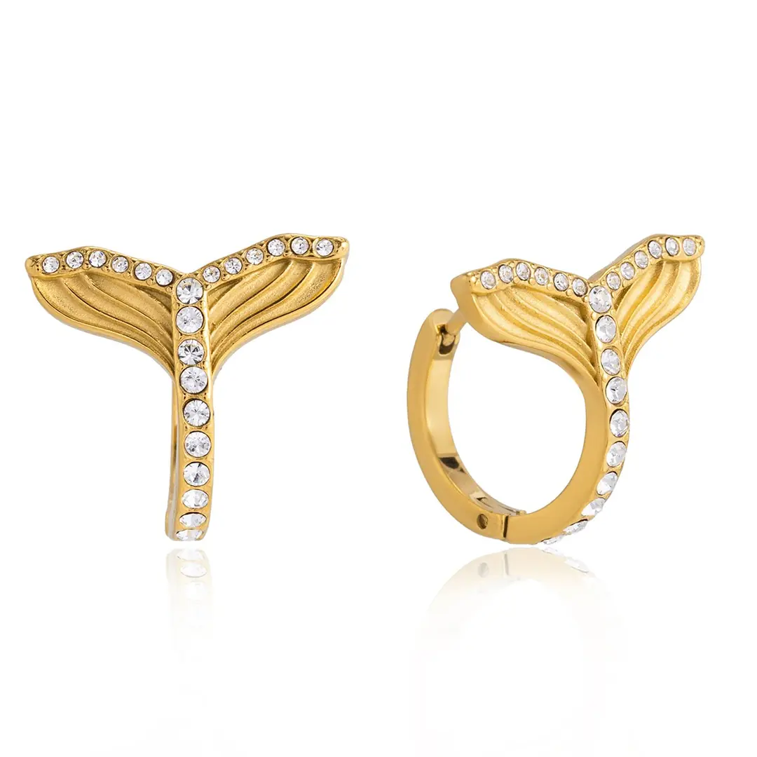 Balenia Earring | Çelik Küpe