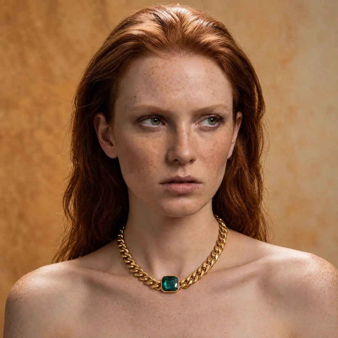 Hazeldora Necklace | Çelik Kolye 2