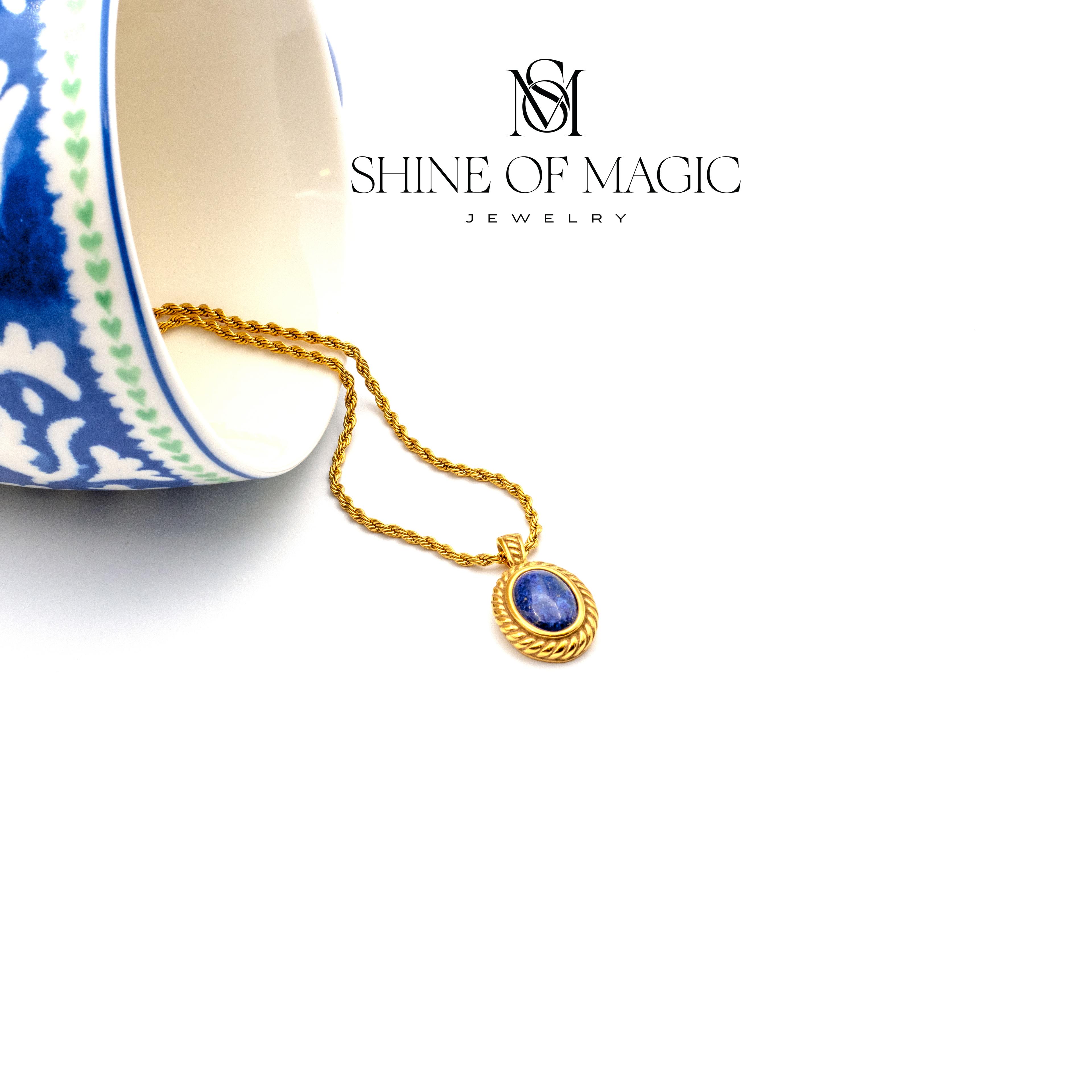 Lustrous Aura Necklace | Çelik Kolye