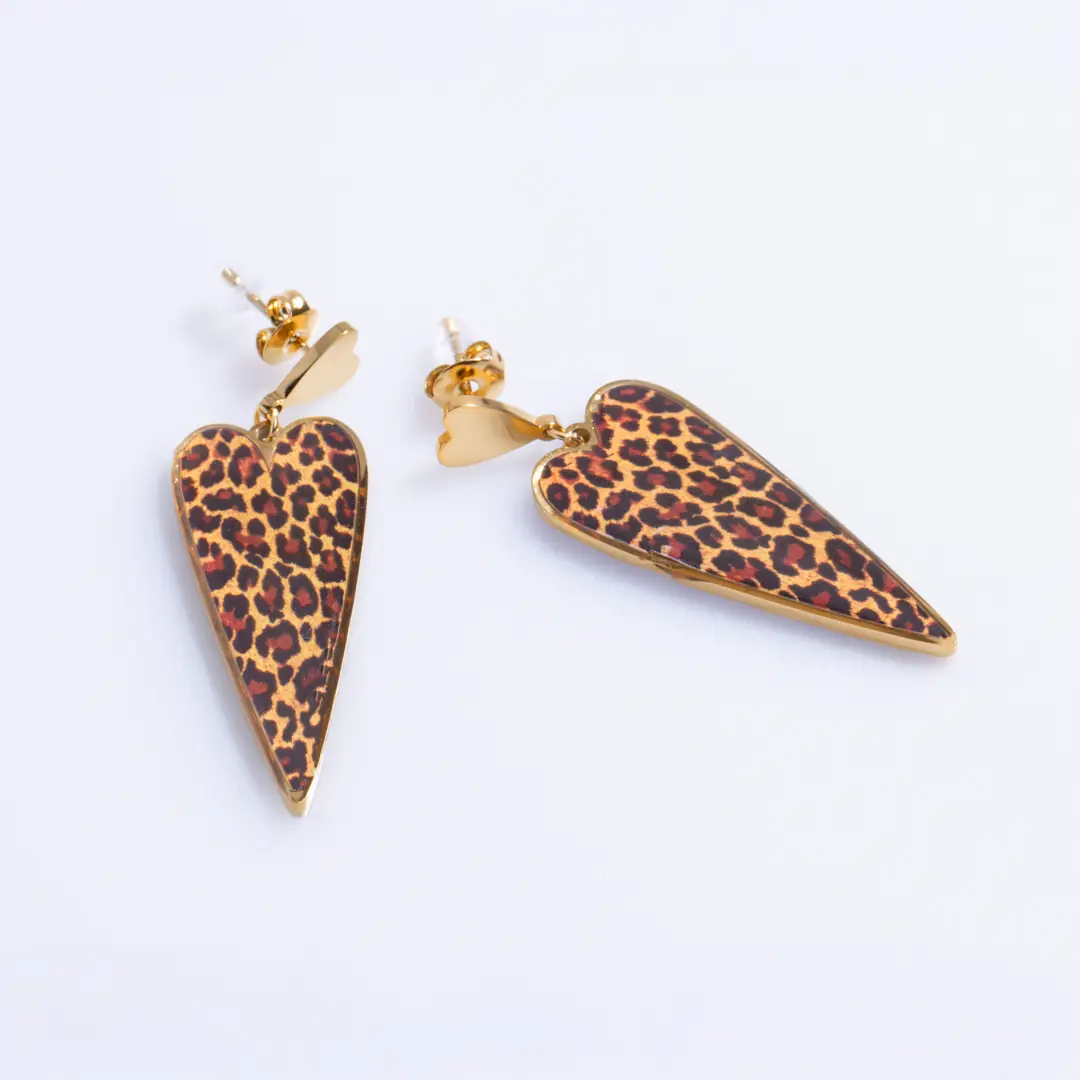 Leonix Earring | Çelik Küpe