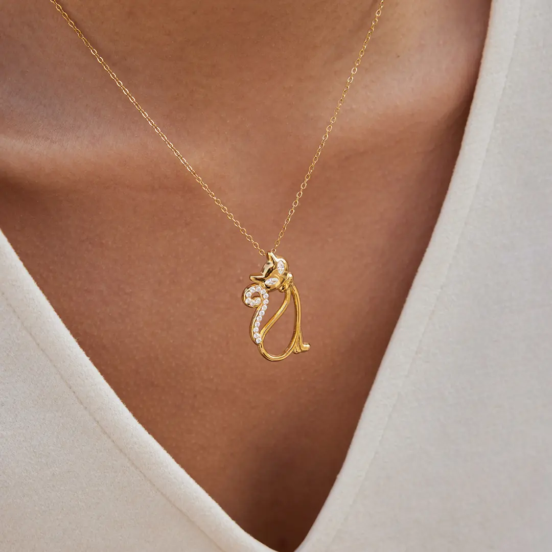 Gattina Necklace | Çelik Kolye 2
