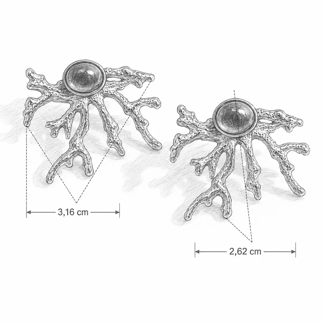 Redisona Earring | Çelik Küpe 5