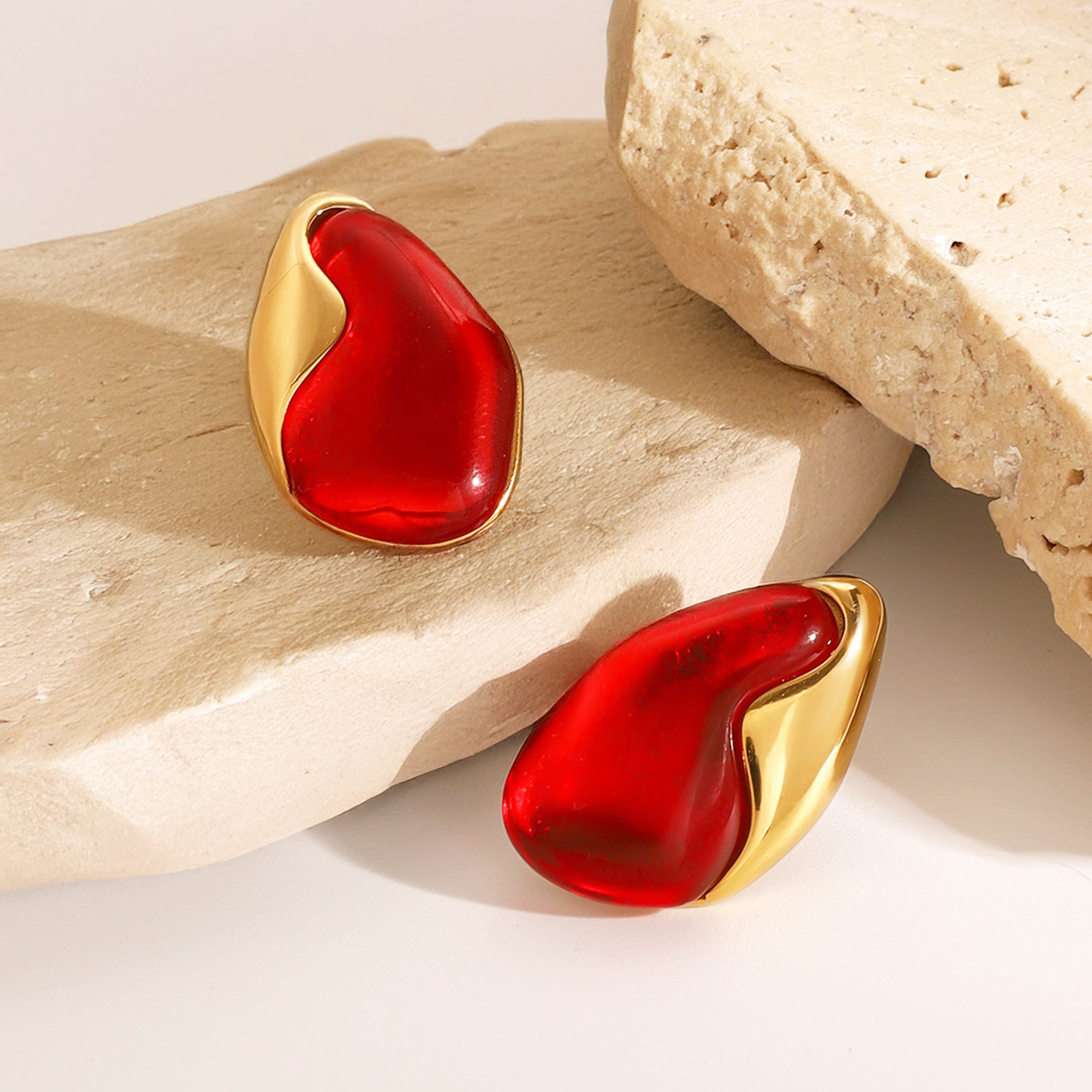 Rubira Earring | Çelik Küpe