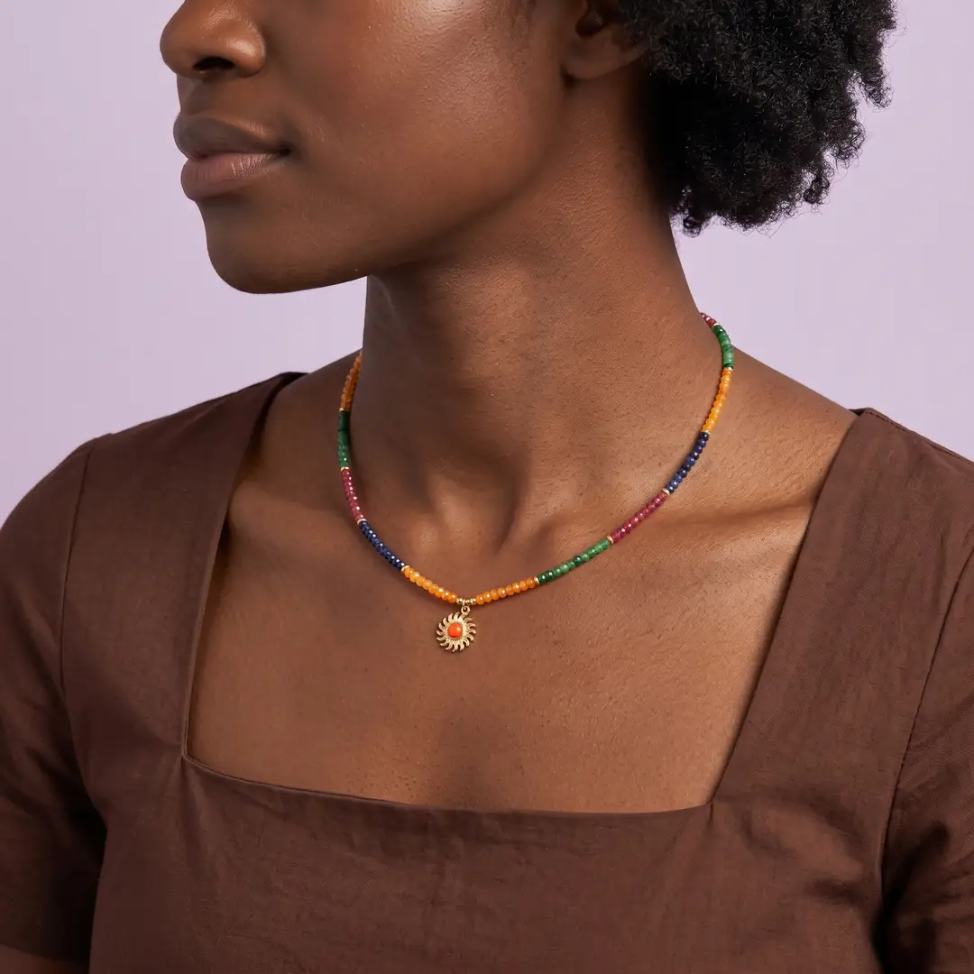 Ravella Necklace | Doğal Taş Kolye 2