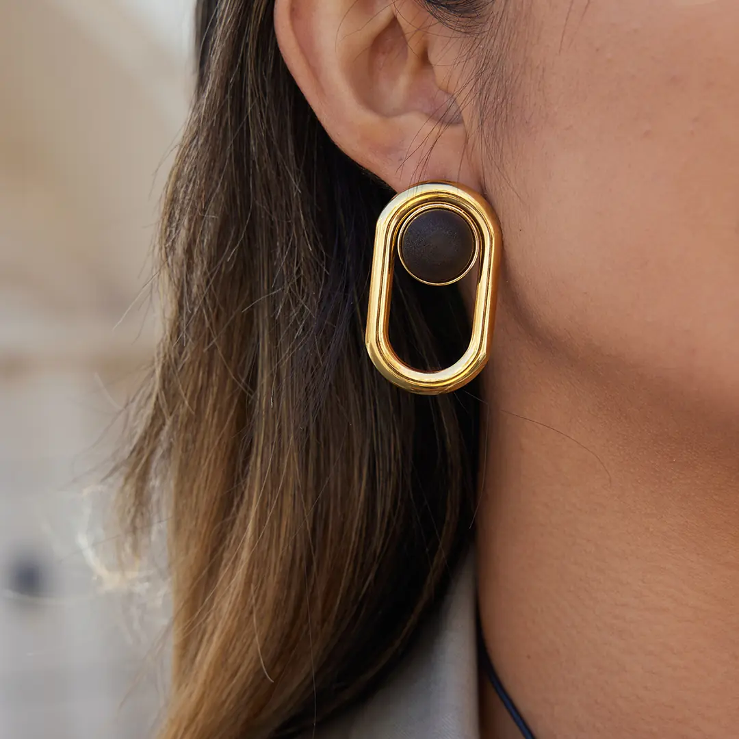 Iponies Earring | Çelik Küpe 2