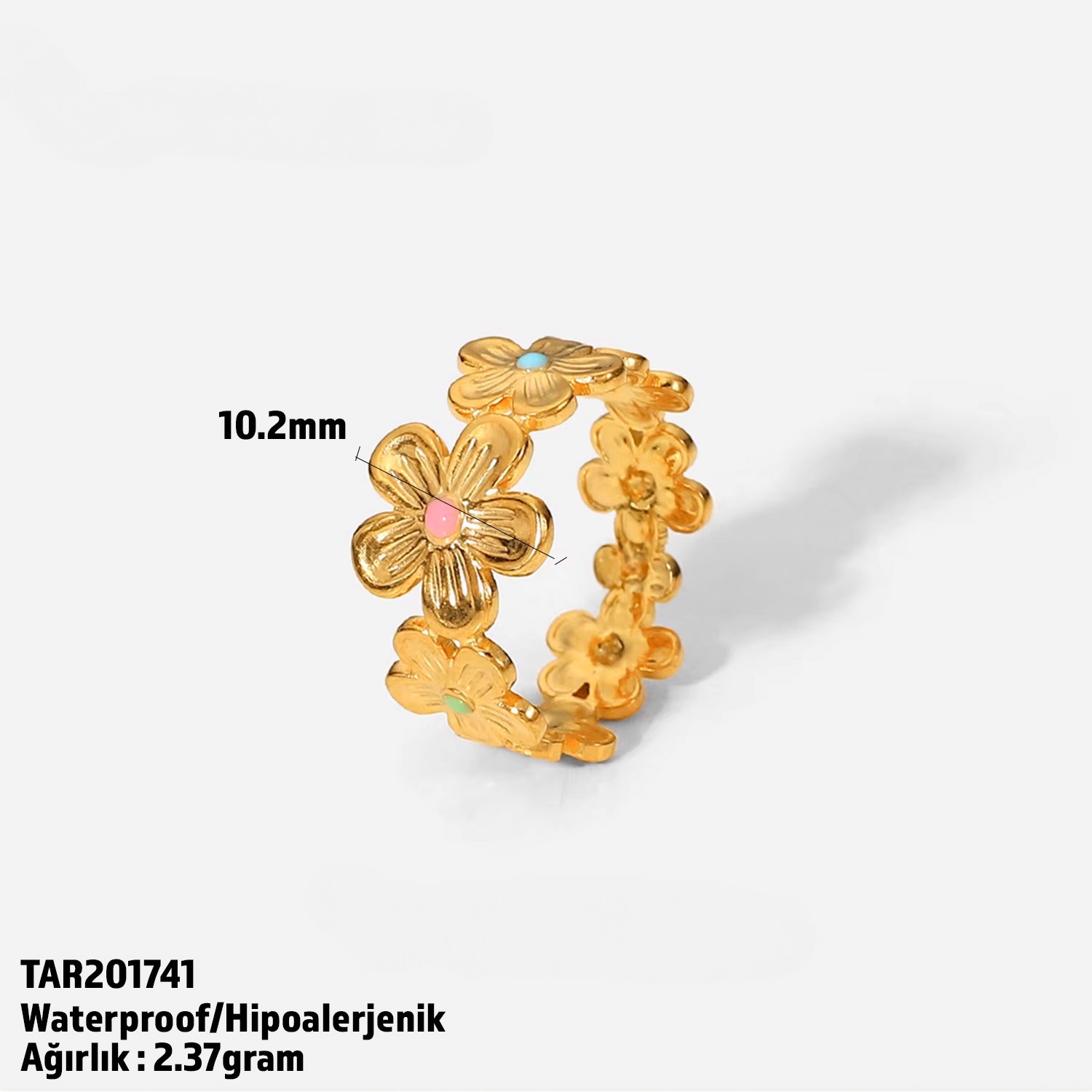 Glossy Ring | Çelik Yüzük