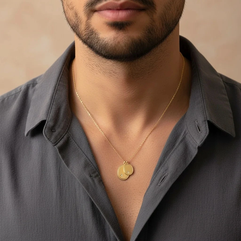 Hiloni Necklace | Erkek Çelik Kolye