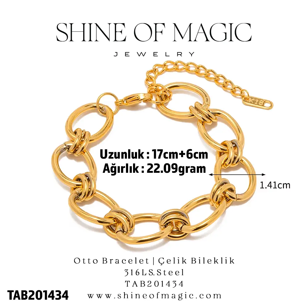 Otto Bracelet | Çelik Bileklik 5