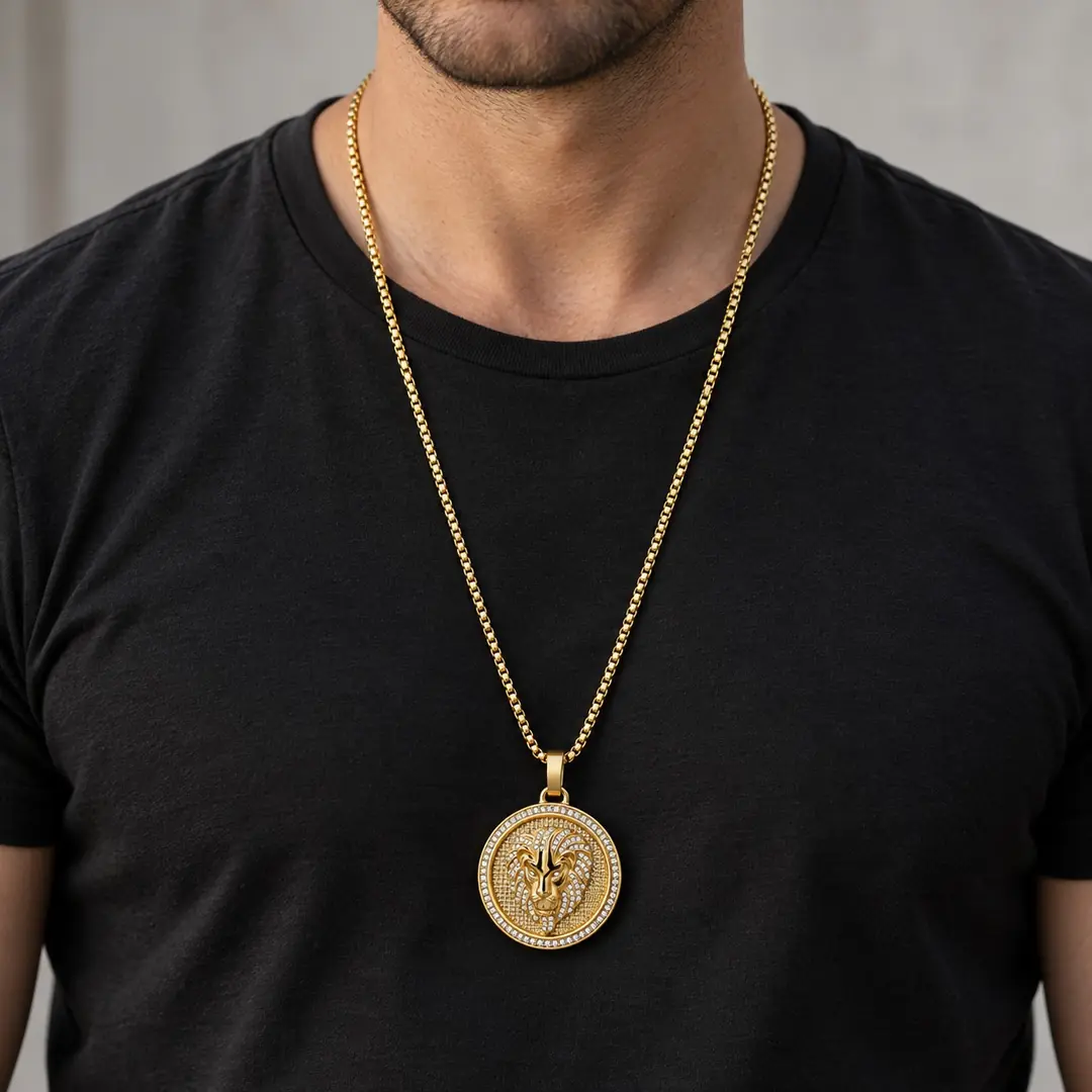 Aurlion Necklace | Erkek Çelik Kolye 3