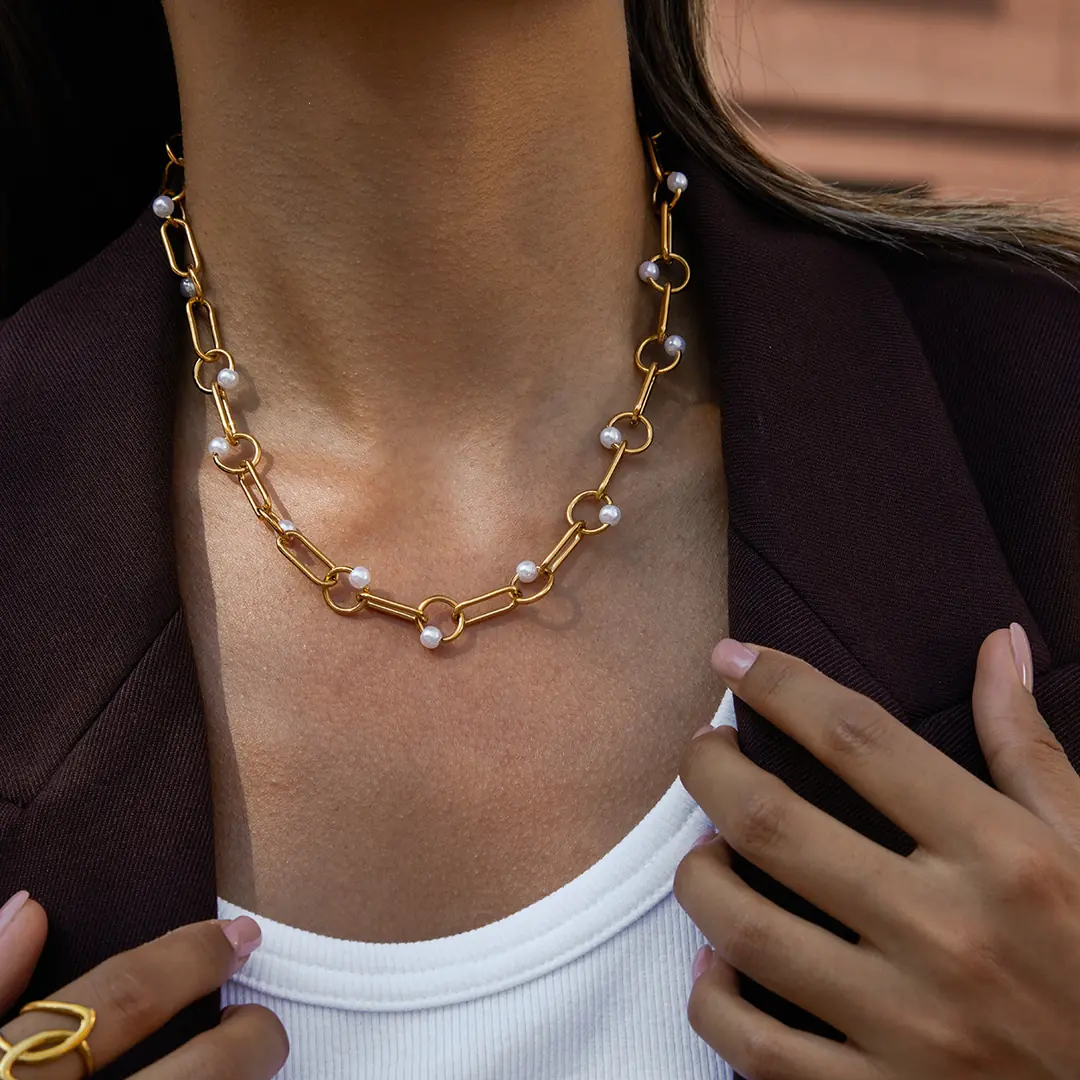 Nacrella Necklace | Çelik Kolye 6