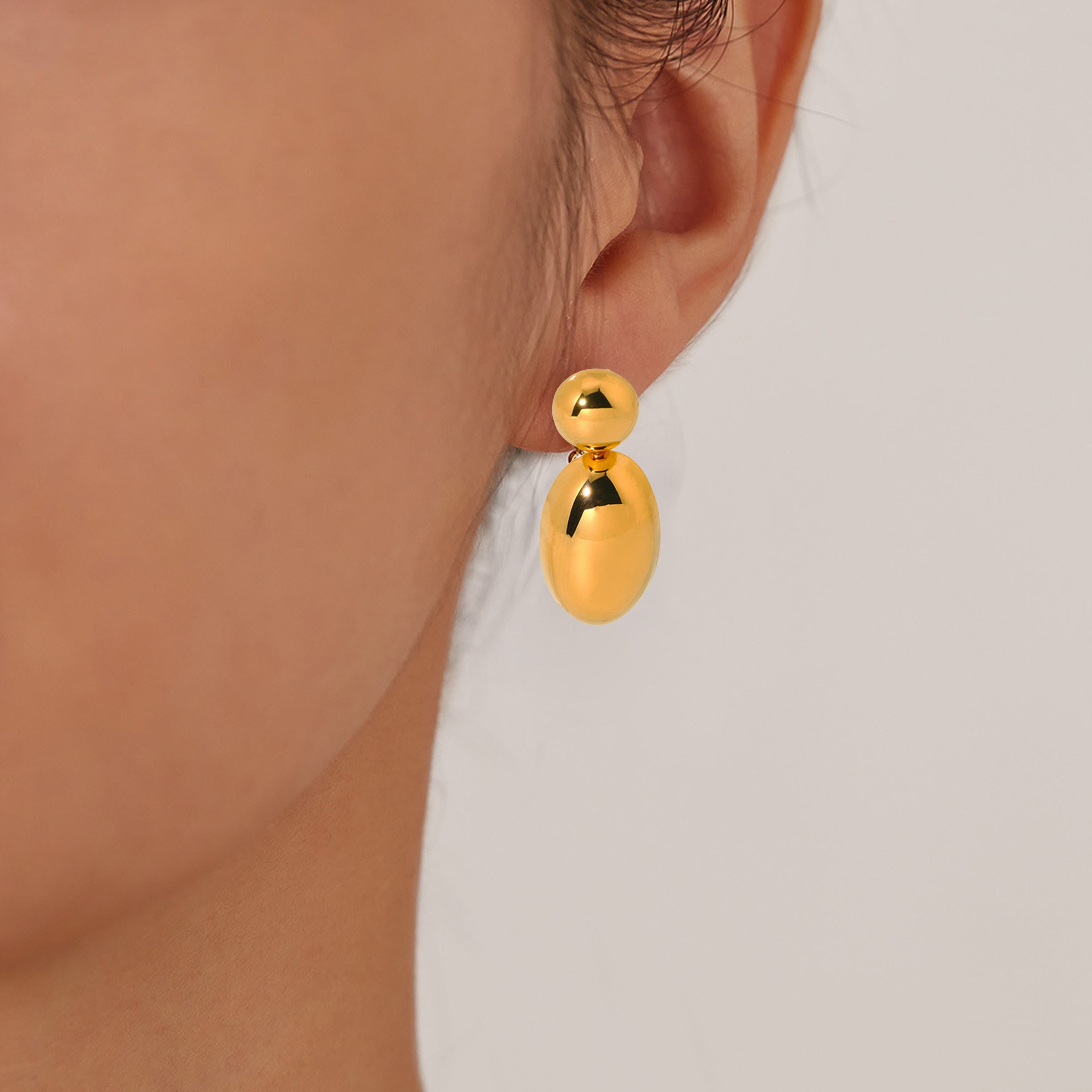 Zeraya Earring | Çelik Küpe