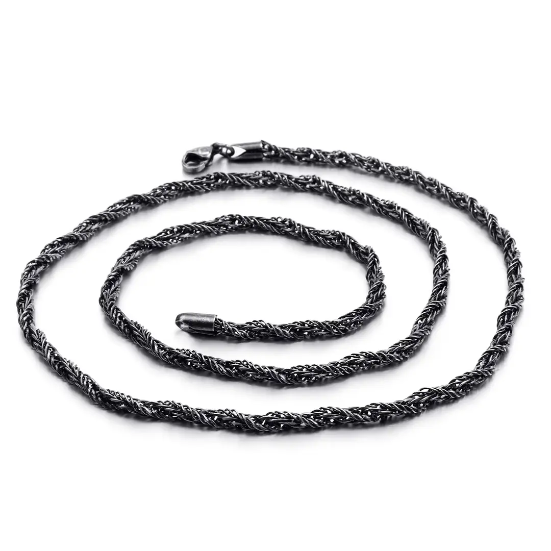 Ruskel Necklace | Erkek Çelik Kolye
