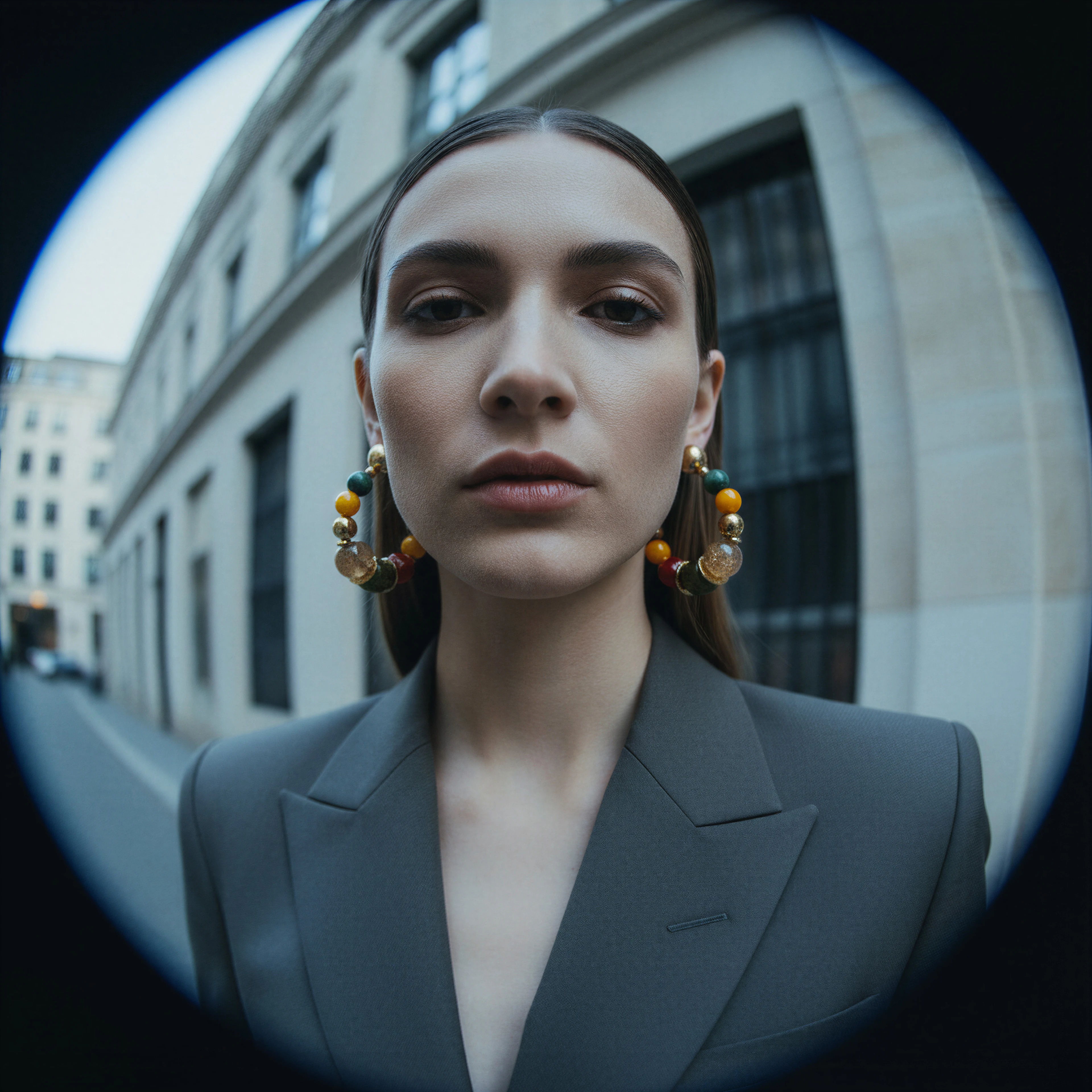 Colora Earring | Çelik Küpe