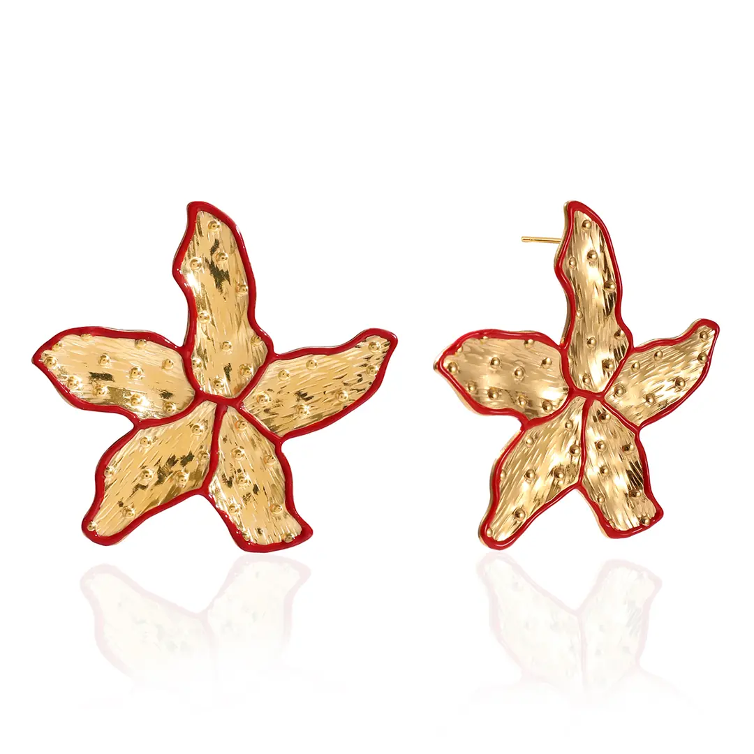 Qians Earring | Çelik Küpe