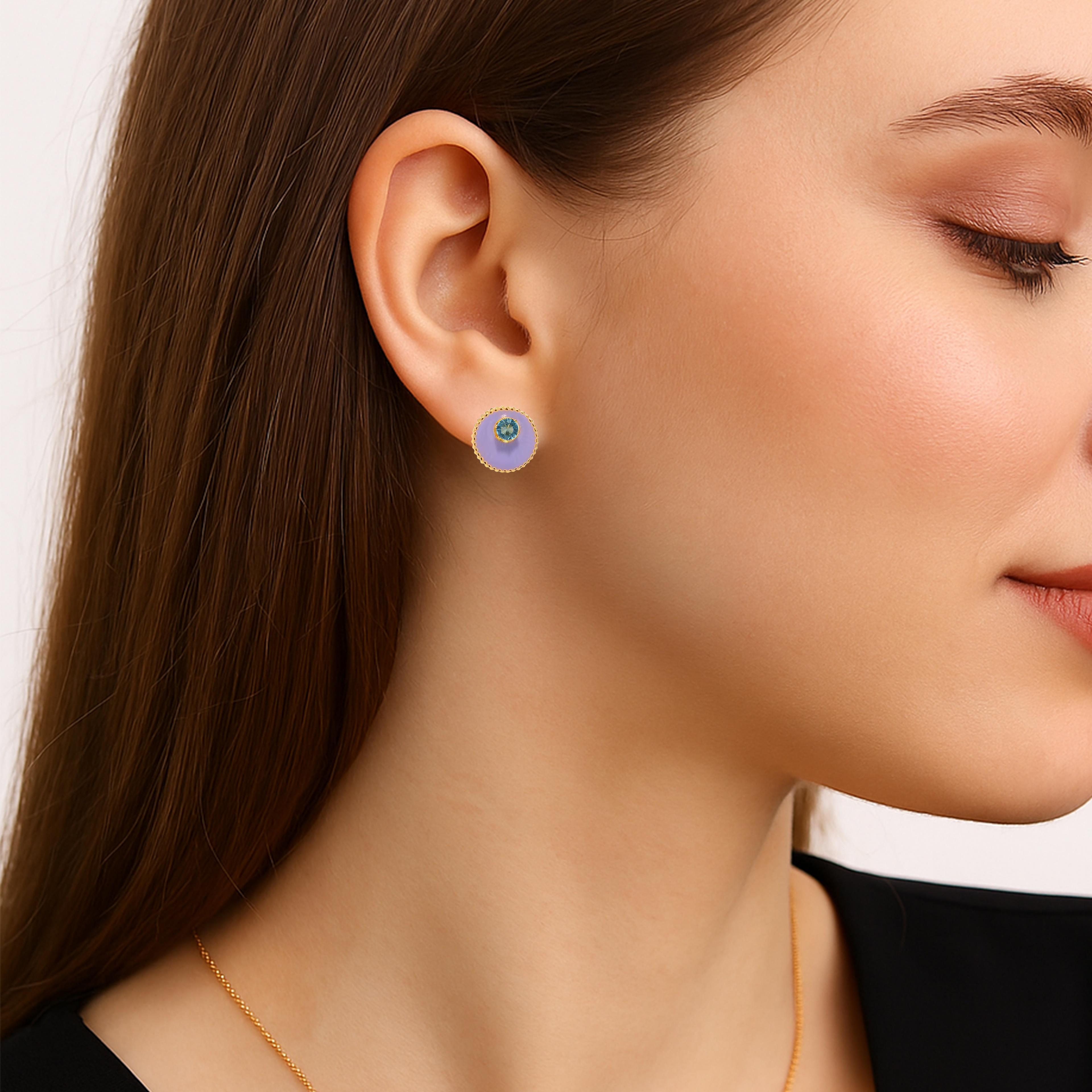 Fioralba Earring | Çelik Küpe