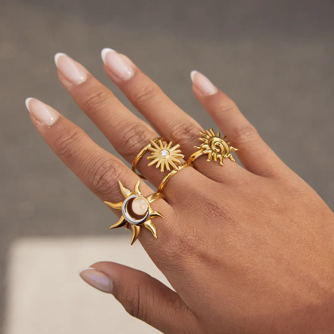 Ekinoxa Ring | Çelik Yüzük 5