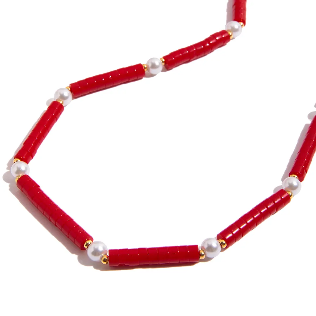 Mercana Necklace | Boncuklu Kolye