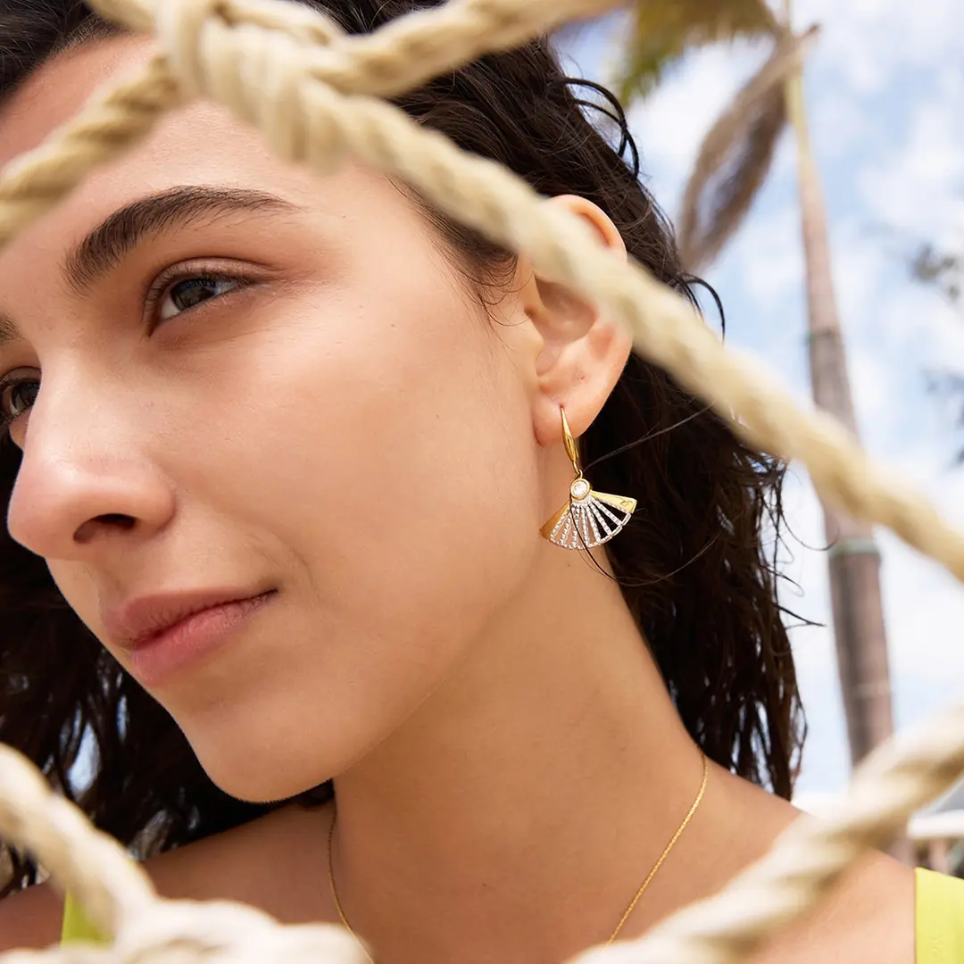 Ventaglia Earring | Çelik Küpe 5