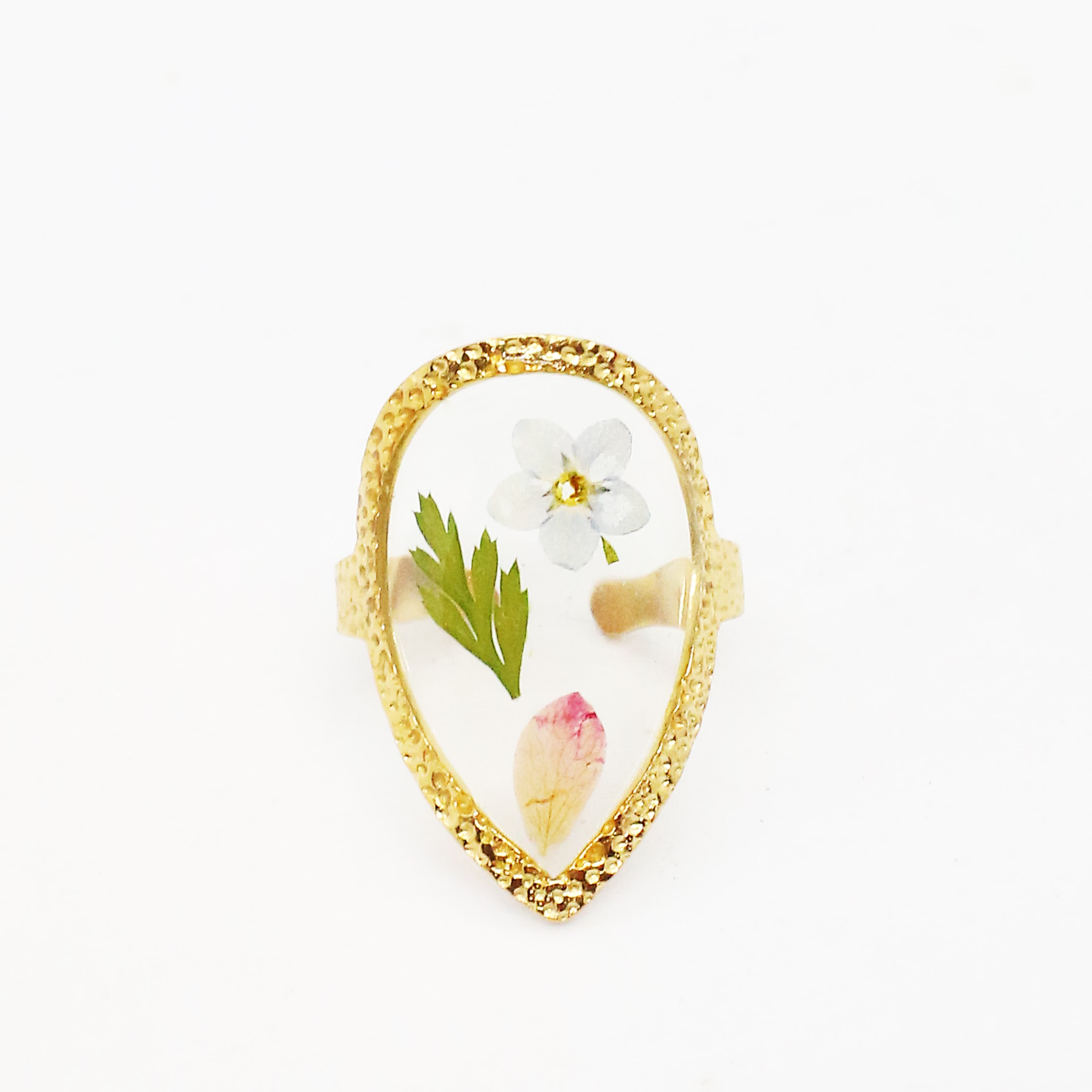 Floralis Ring | Çelik Yüzük