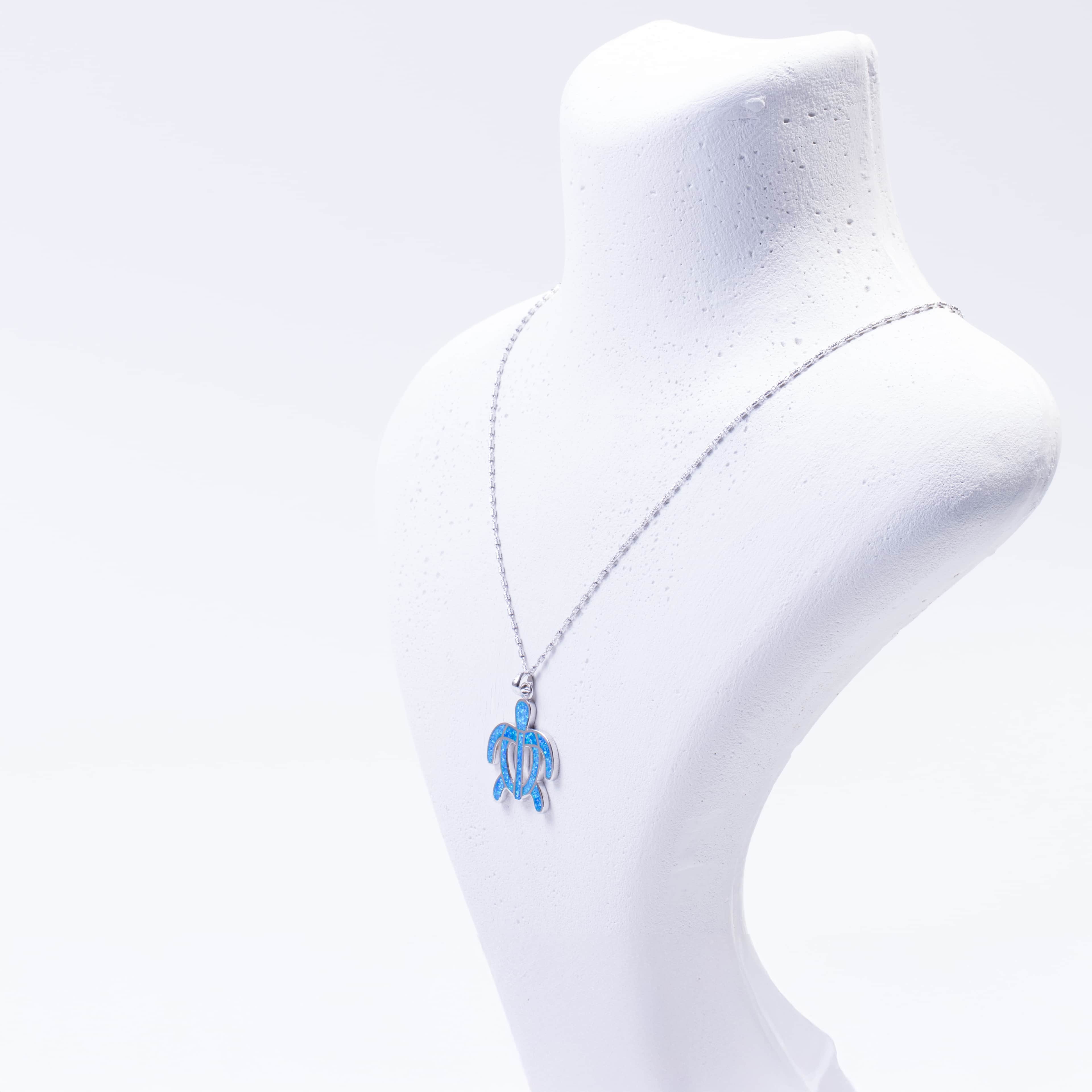 Turblue Necklace | Silver Kadın Kolye