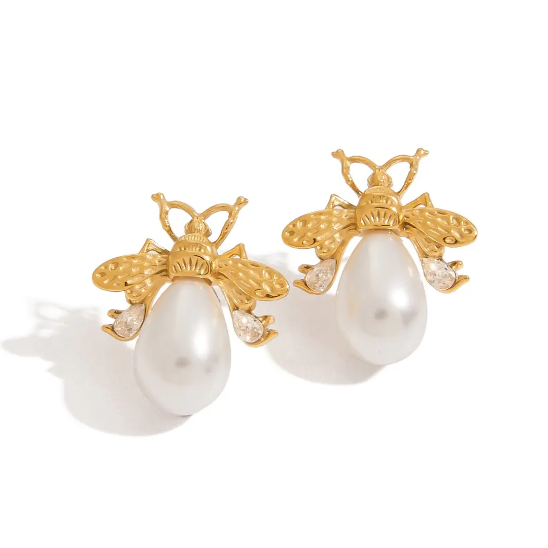 Apisella Earring | Çelik Küpe 2